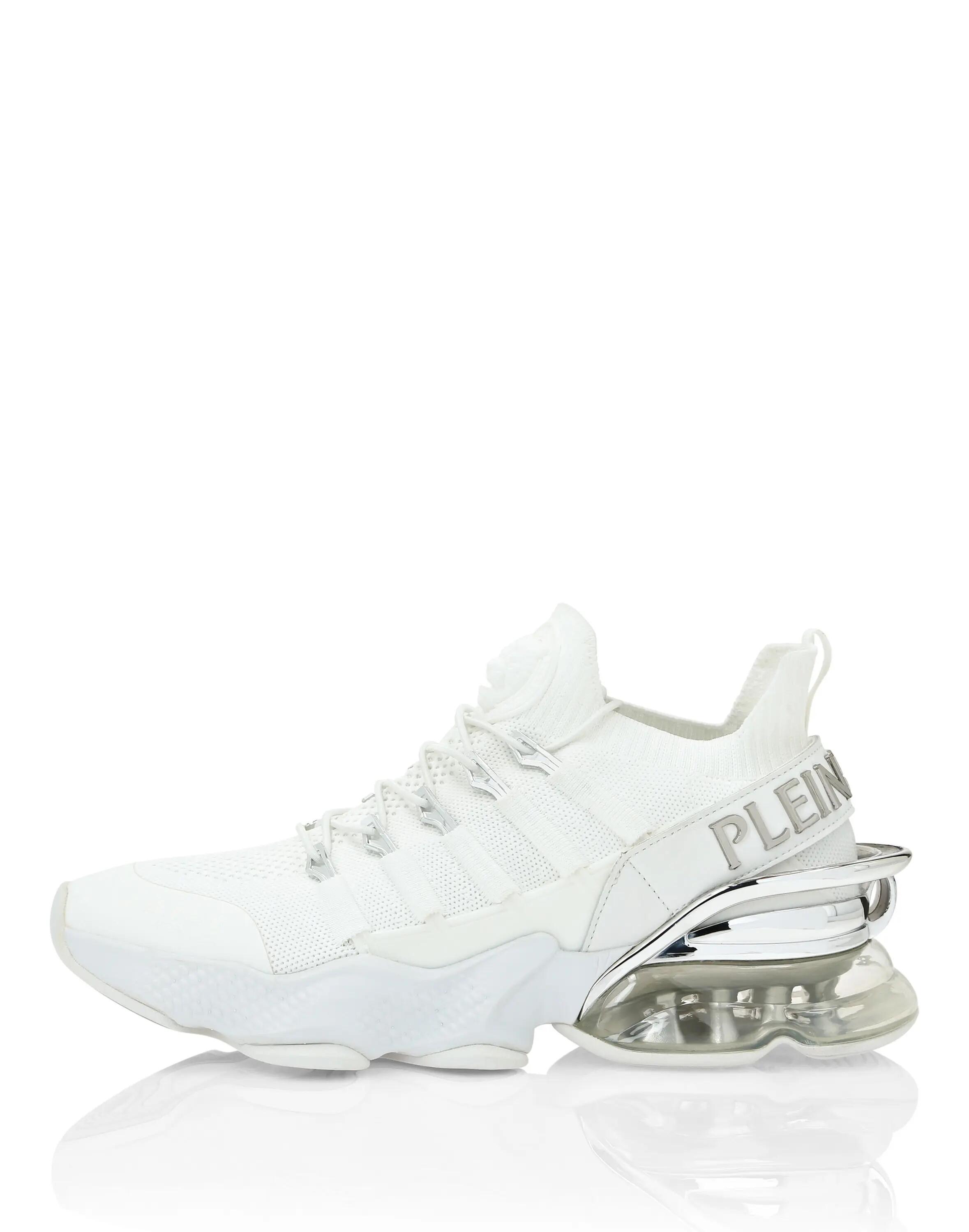 blanc / gris acier
