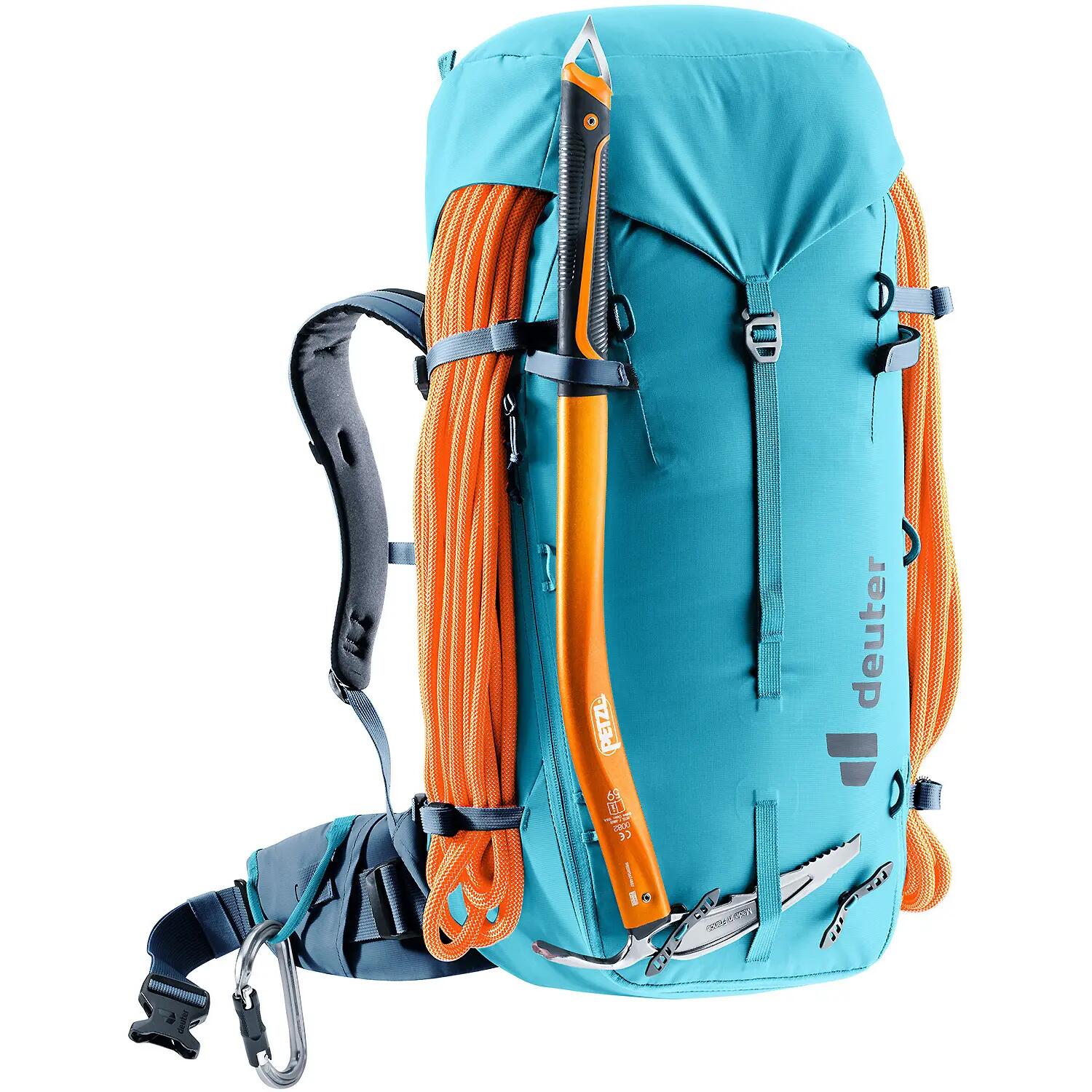 Sac à dos Deuter Guide 32+8 SL femme 32L extensible dos court V‑Frame Lagoon Ink 9/14