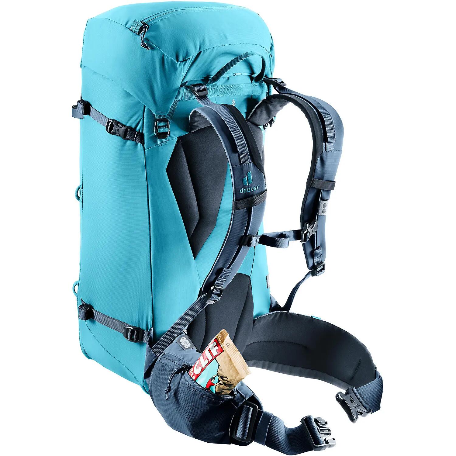 Sac à dos Deuter Guide 32+8 SL femme 32L extensible dos court V‑Frame Lagoon Ink 11/14
