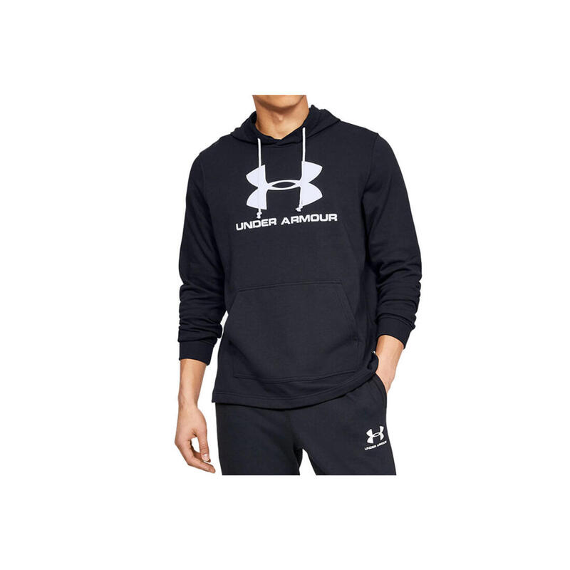 Pulóver Under Armour Sportstyle Terry Logo, Fekete, Férfiak