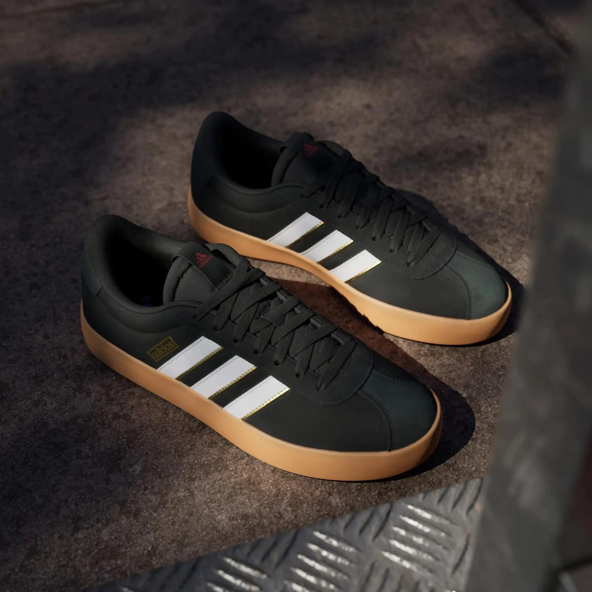 Zapatilla Adidas VL Court 3.0 negra 4/16