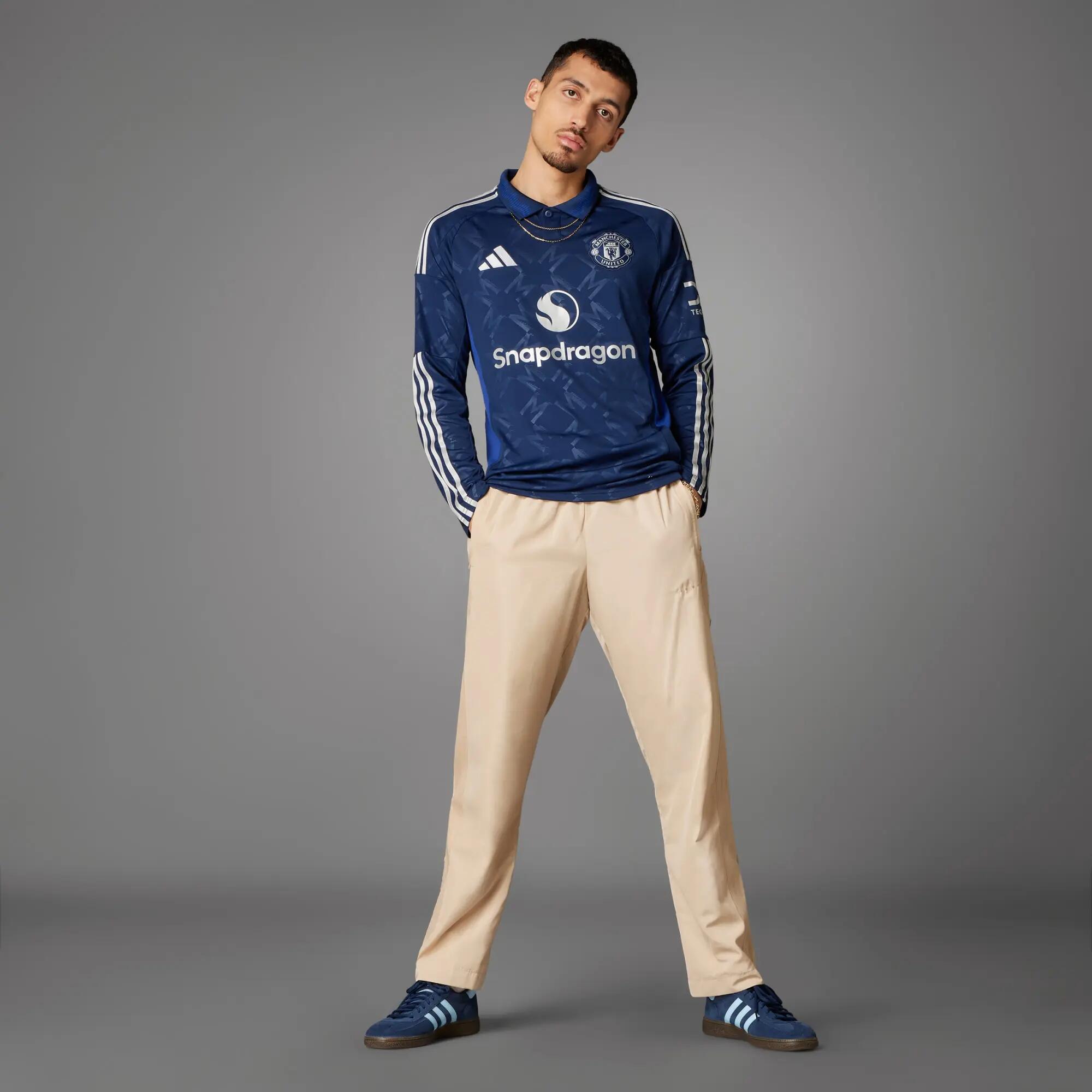 Koszulka Manchester United 24/25 Long Sleeve Away 4/15