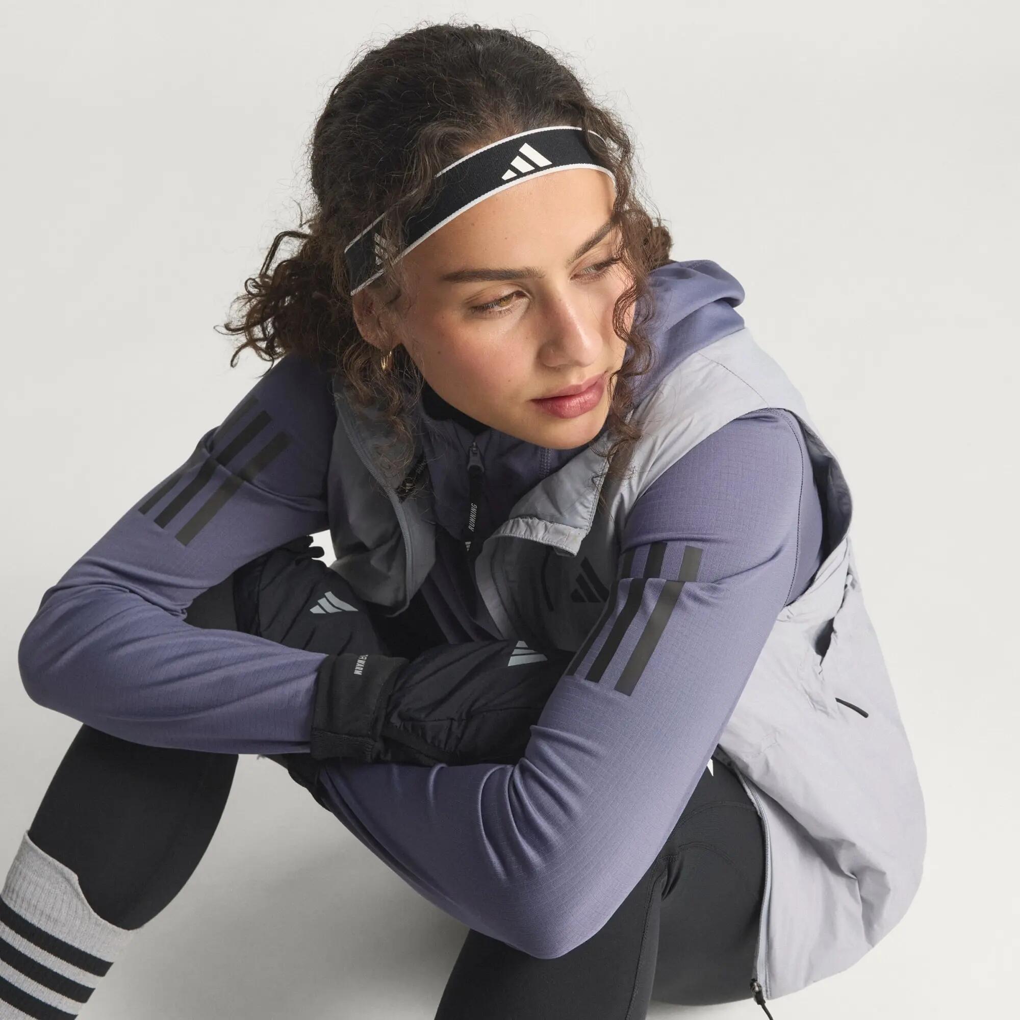 Camisola com Capuz de Meio-fecho de Inverno Own The Run 6/15