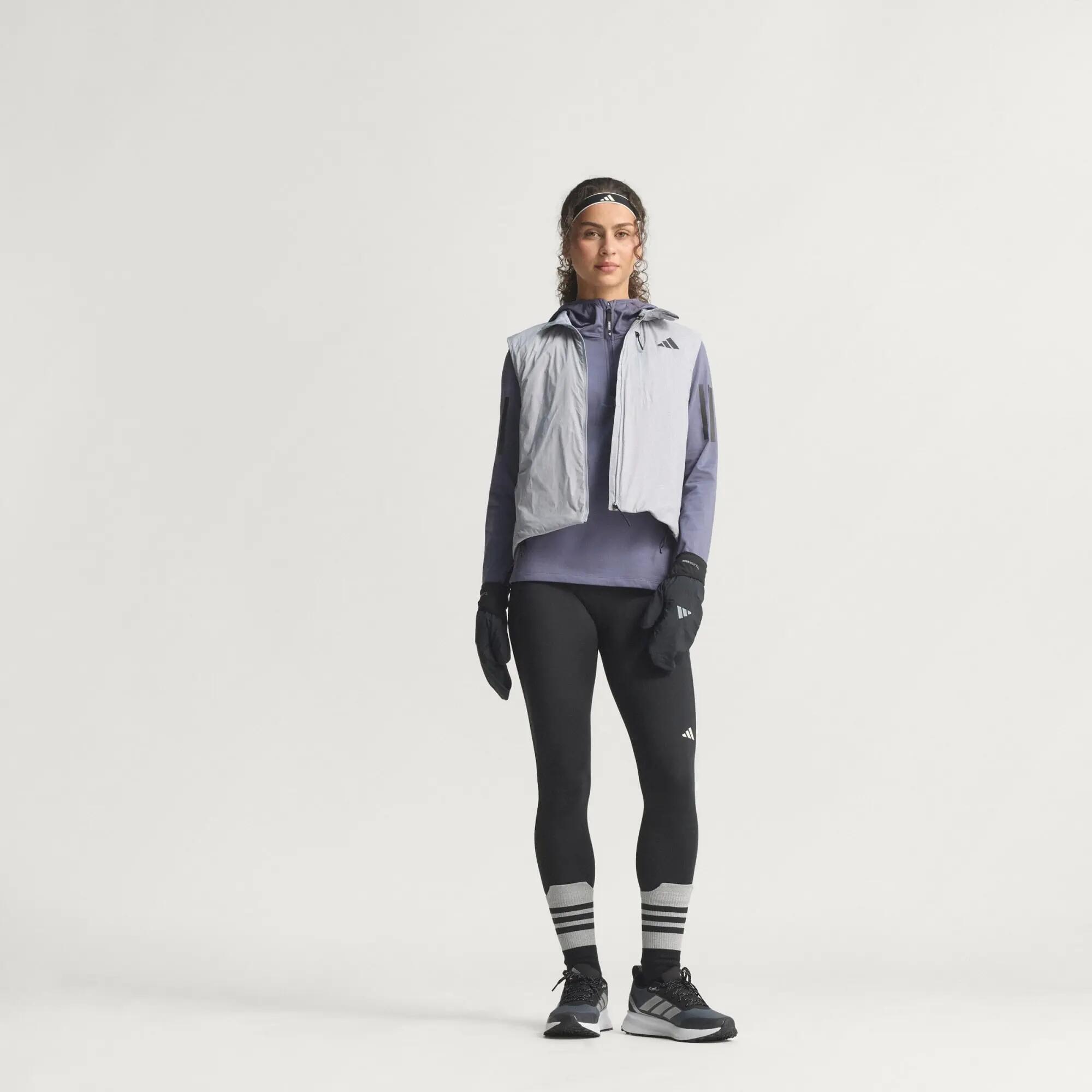 Camisola com Capuz de Meio-fecho de Inverno Own The Run 11/15