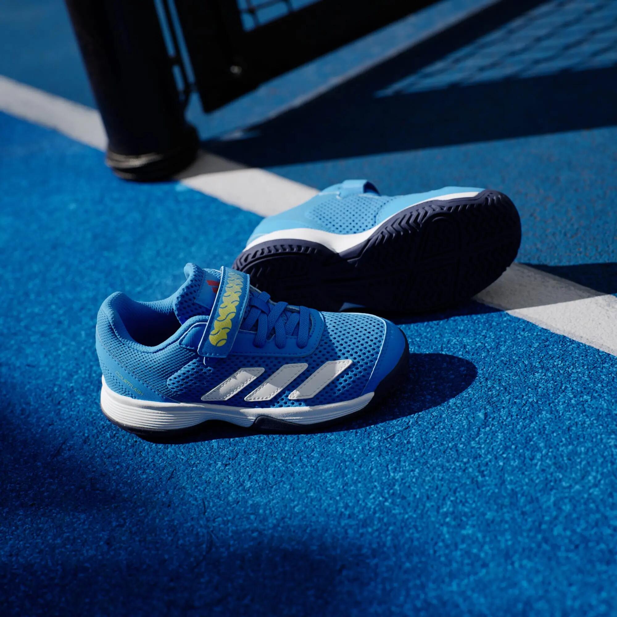 Courtflash Hook-and-Loop Kids Tennisschuh 6/15