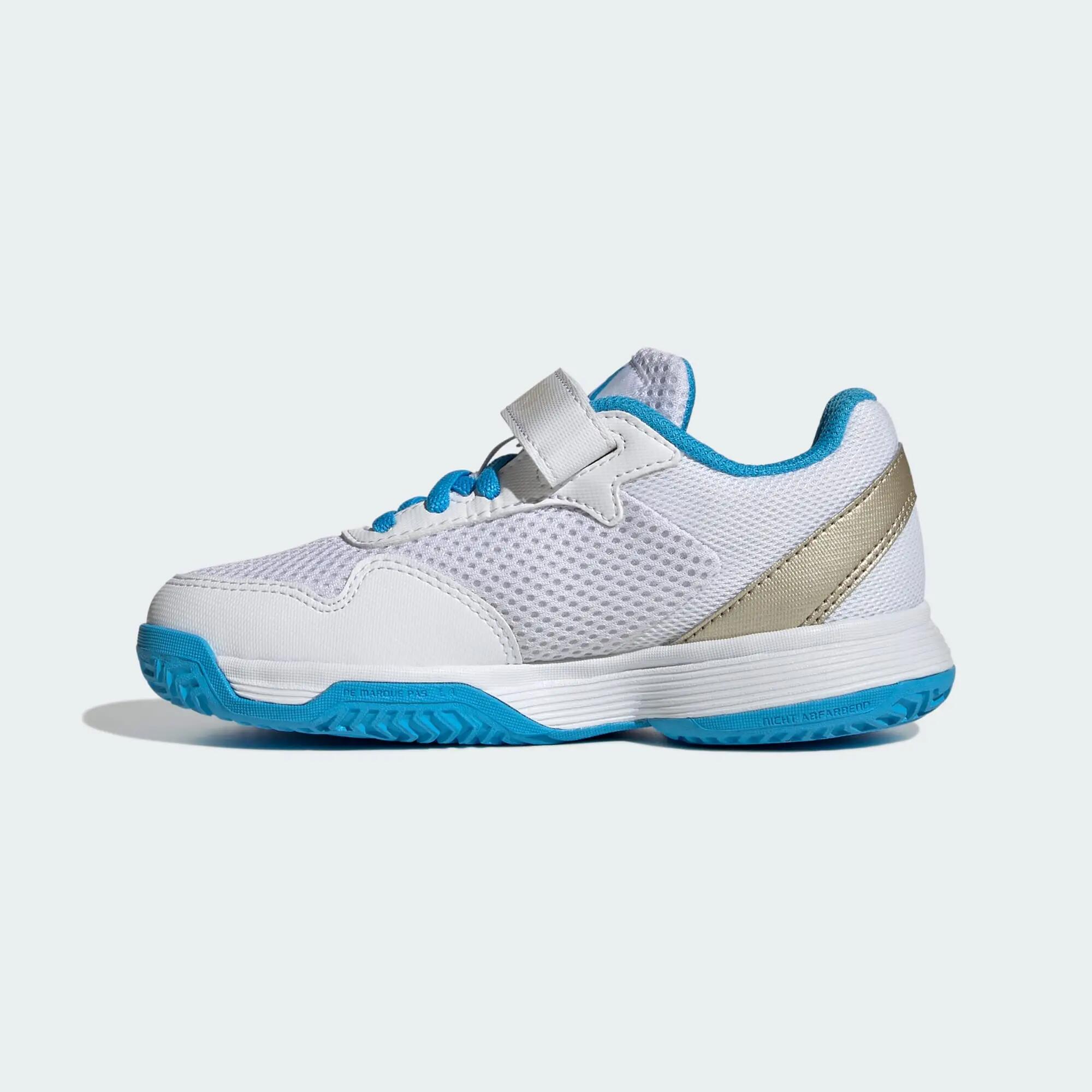 Tenisowe buty z paskami na rzepy dla dzieci Courtflash 8/8