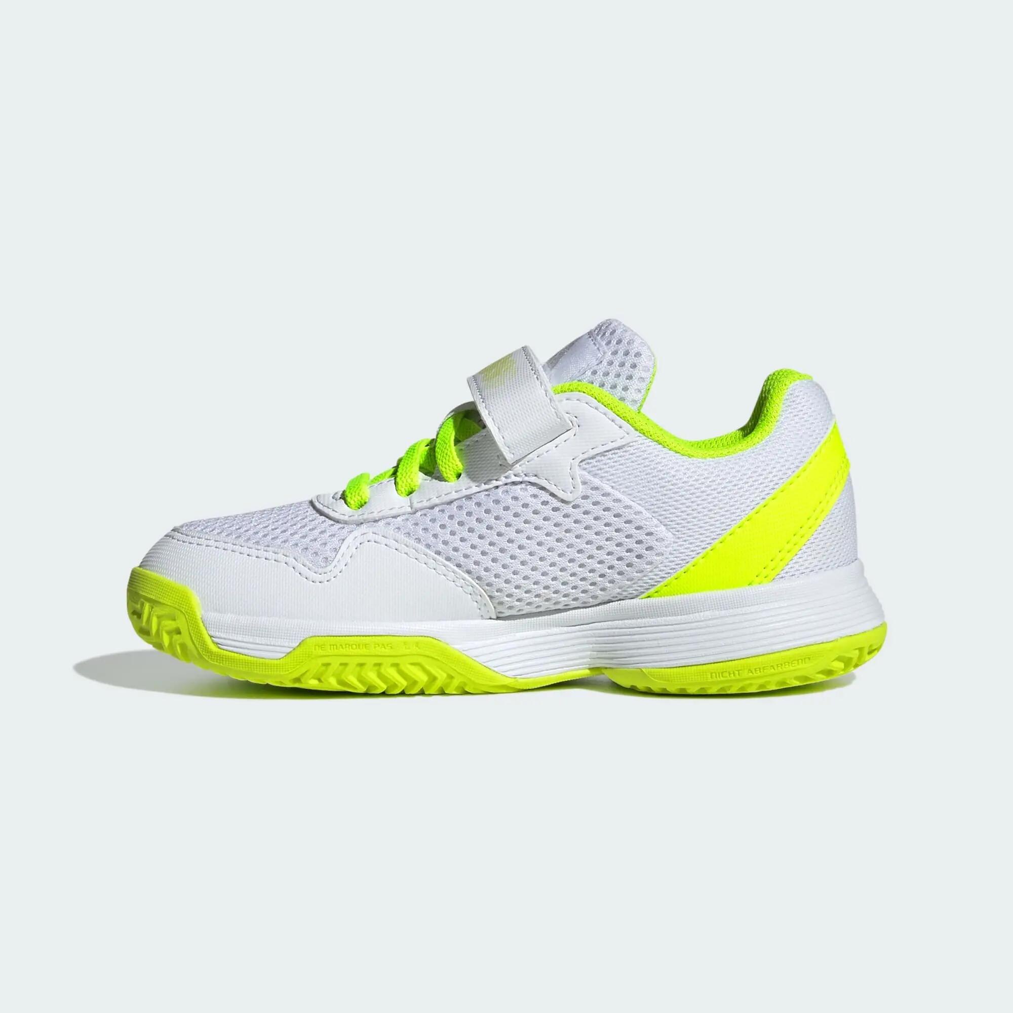 Courtflash Hook-and-Loop Tennis Shoes Kids 8/8