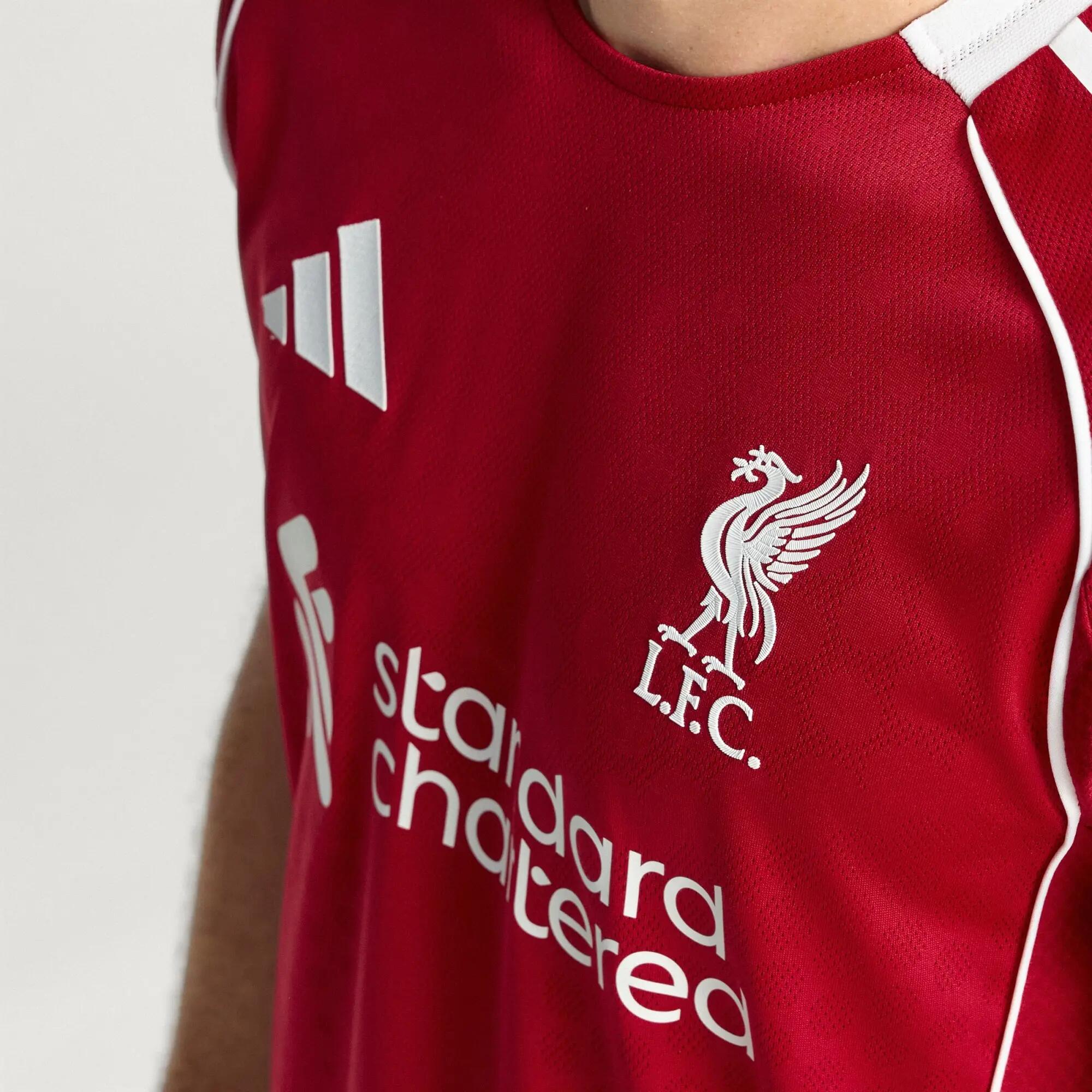 Maillot Domicile Liverpool FC 25/26 Authentique 4/15