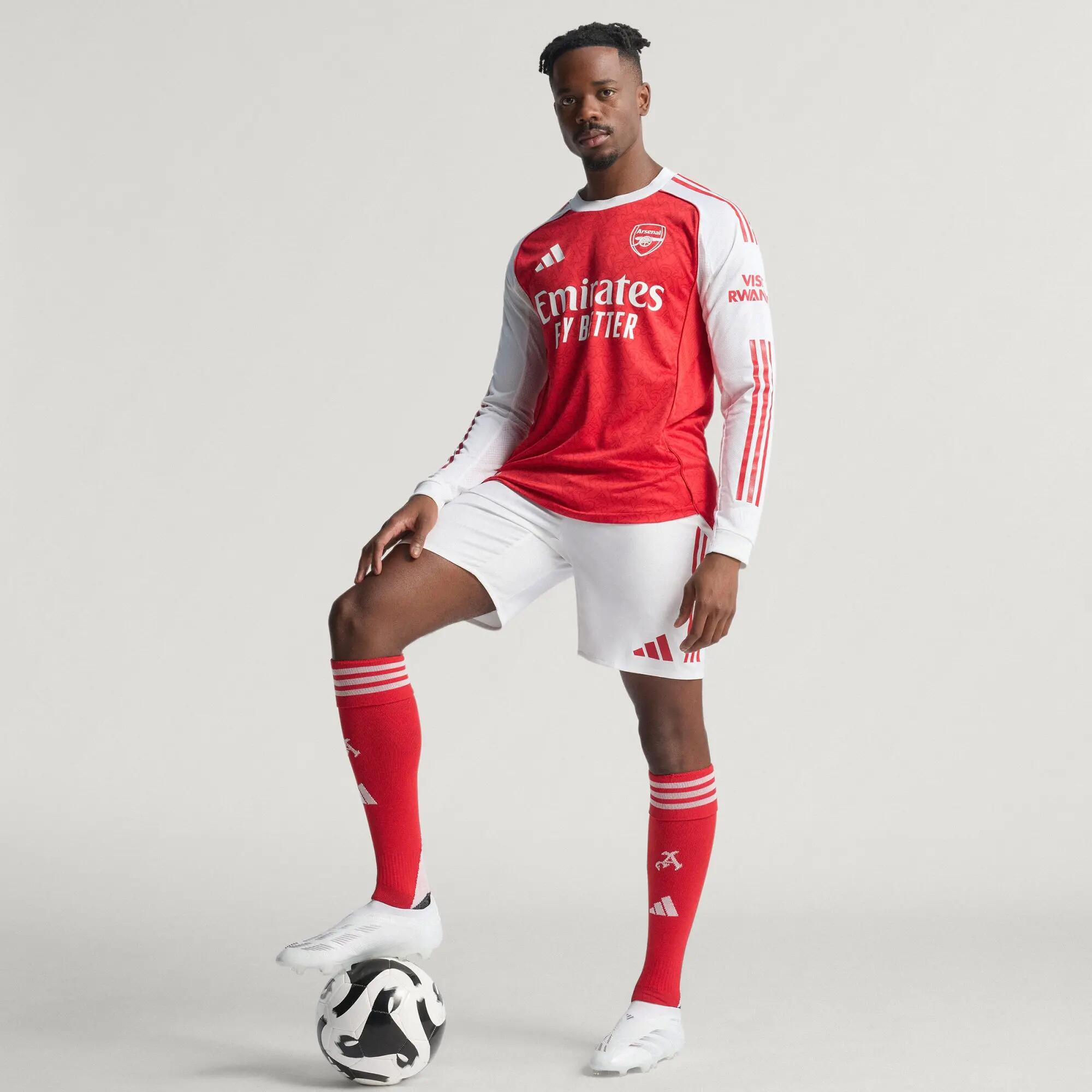 Koszulka Arsenal 25/26 Long Sleeve Home Authentic 13/15