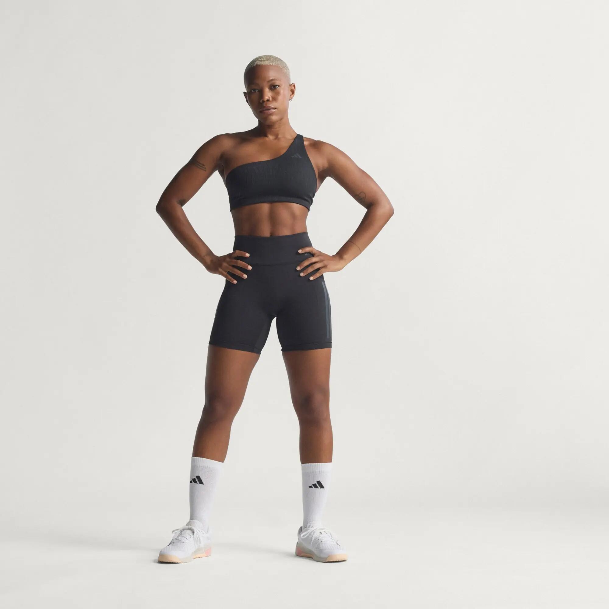 Optime Workout Reggiseno monospalla a sostegno leggero 15/15