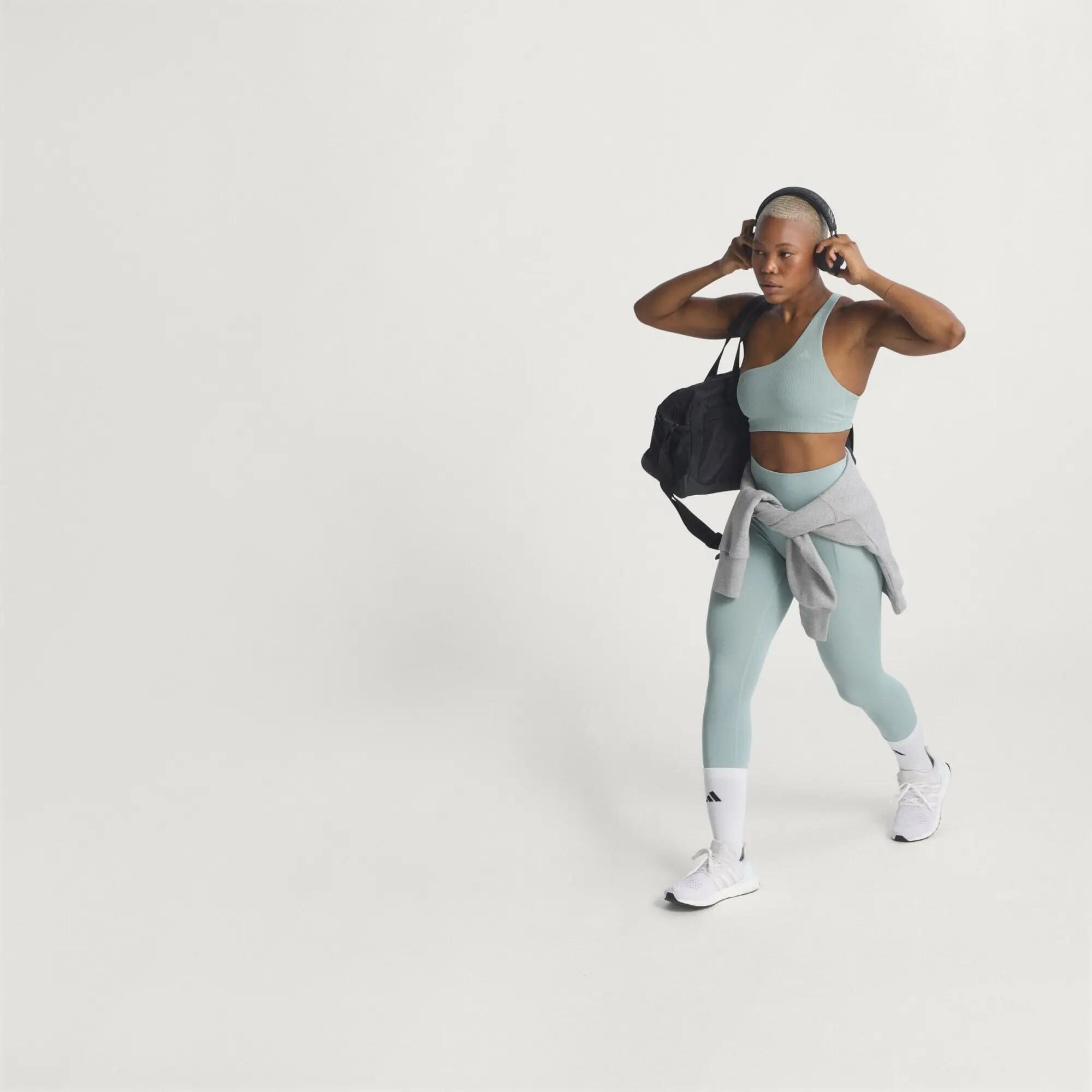 Optime Workout Rib One-Shoulder-BH mit leichtem Halt 13/15