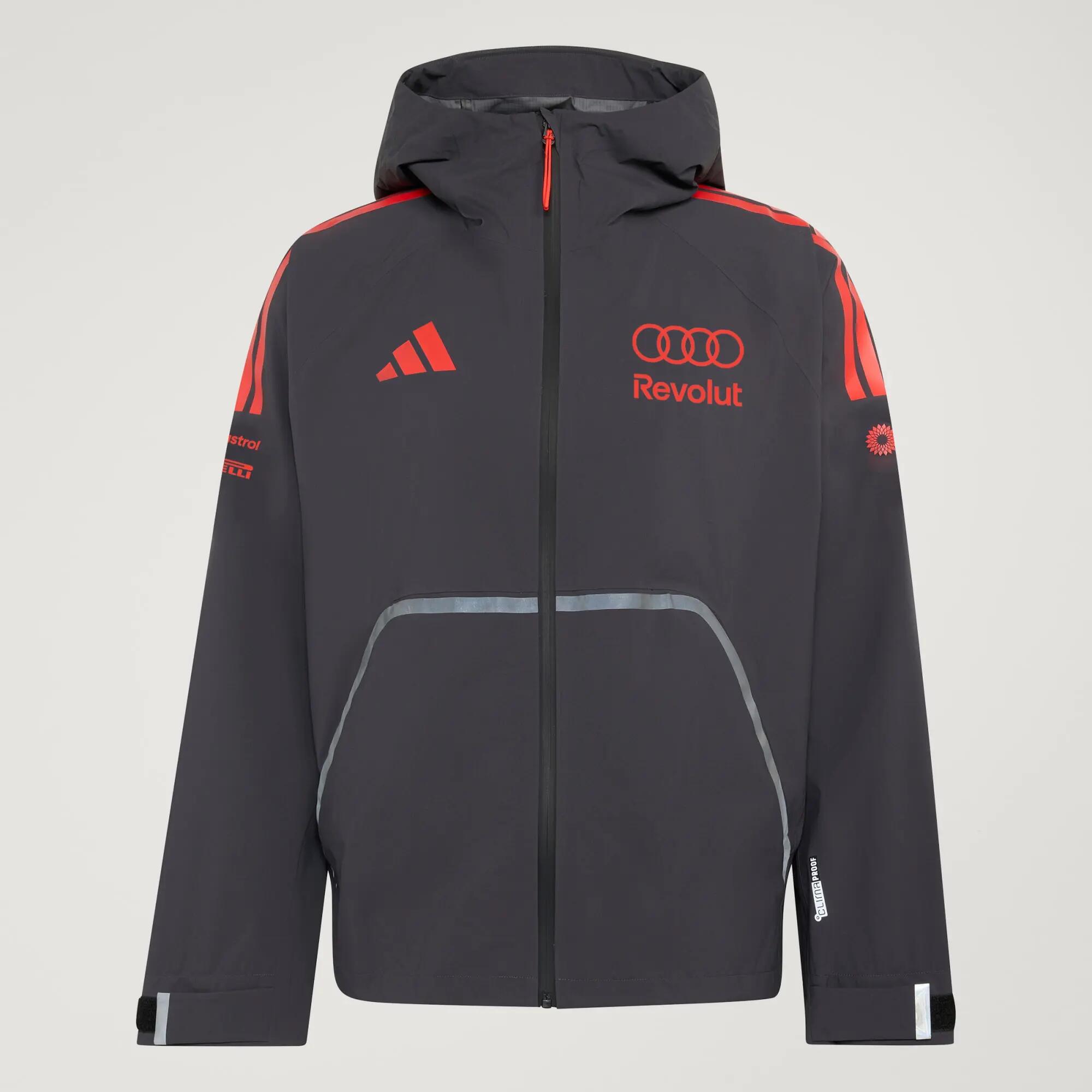 GIACCA IMPERMEABILE MECCANICI TEAM AUDI REVOLUT F1 5/15