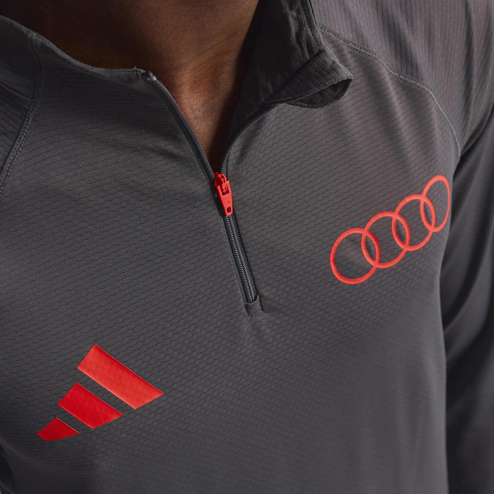 AUDI REVOLUT F1 TEAM MECHANICS 1/4 REISSVERSCHLUSS-JACKE 10/14