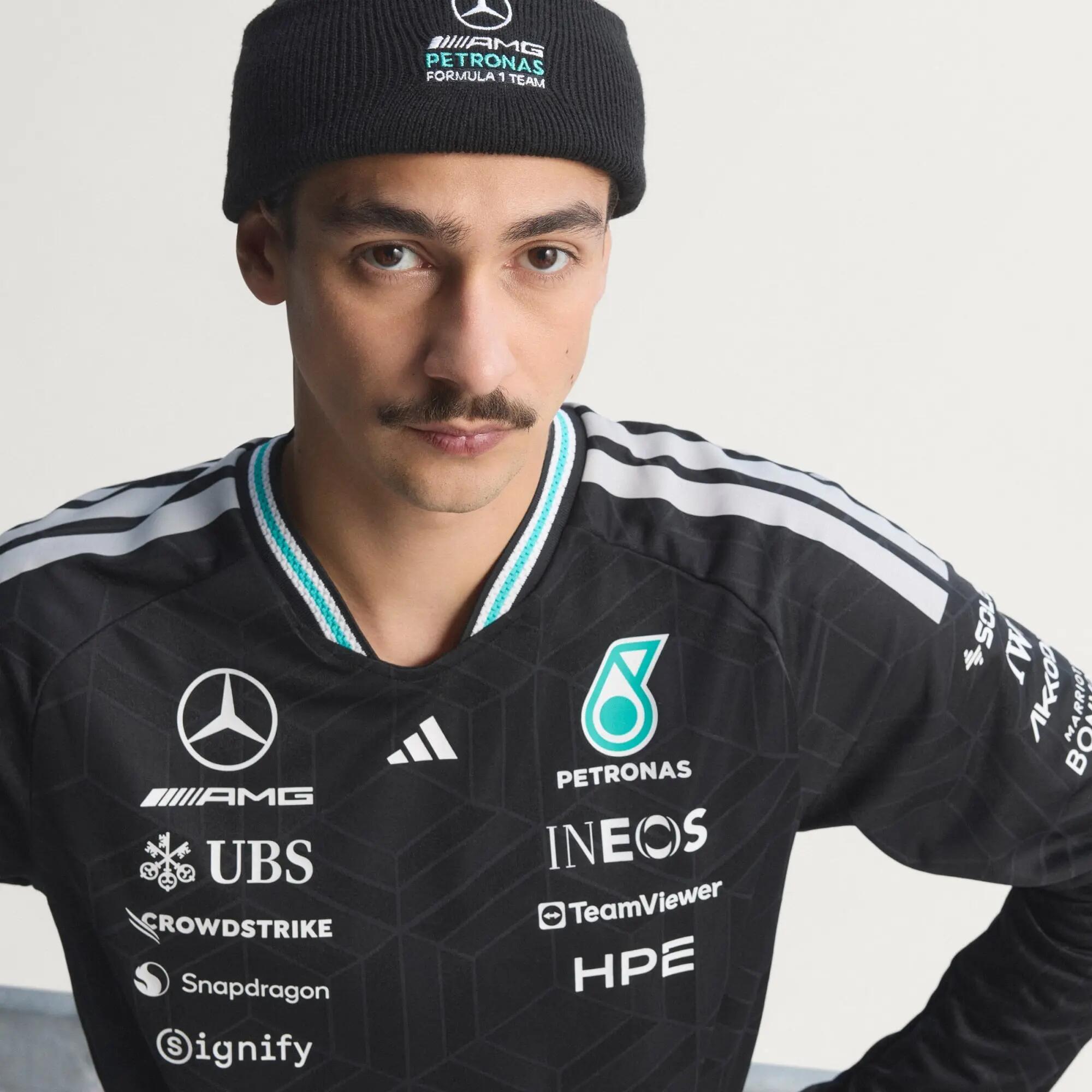 MERCEDES - AMG PETRONAS FORMULA 1 TEAM AUTHENTIC LANGÄRMELIGES FAHRERTRIKOT 14/15