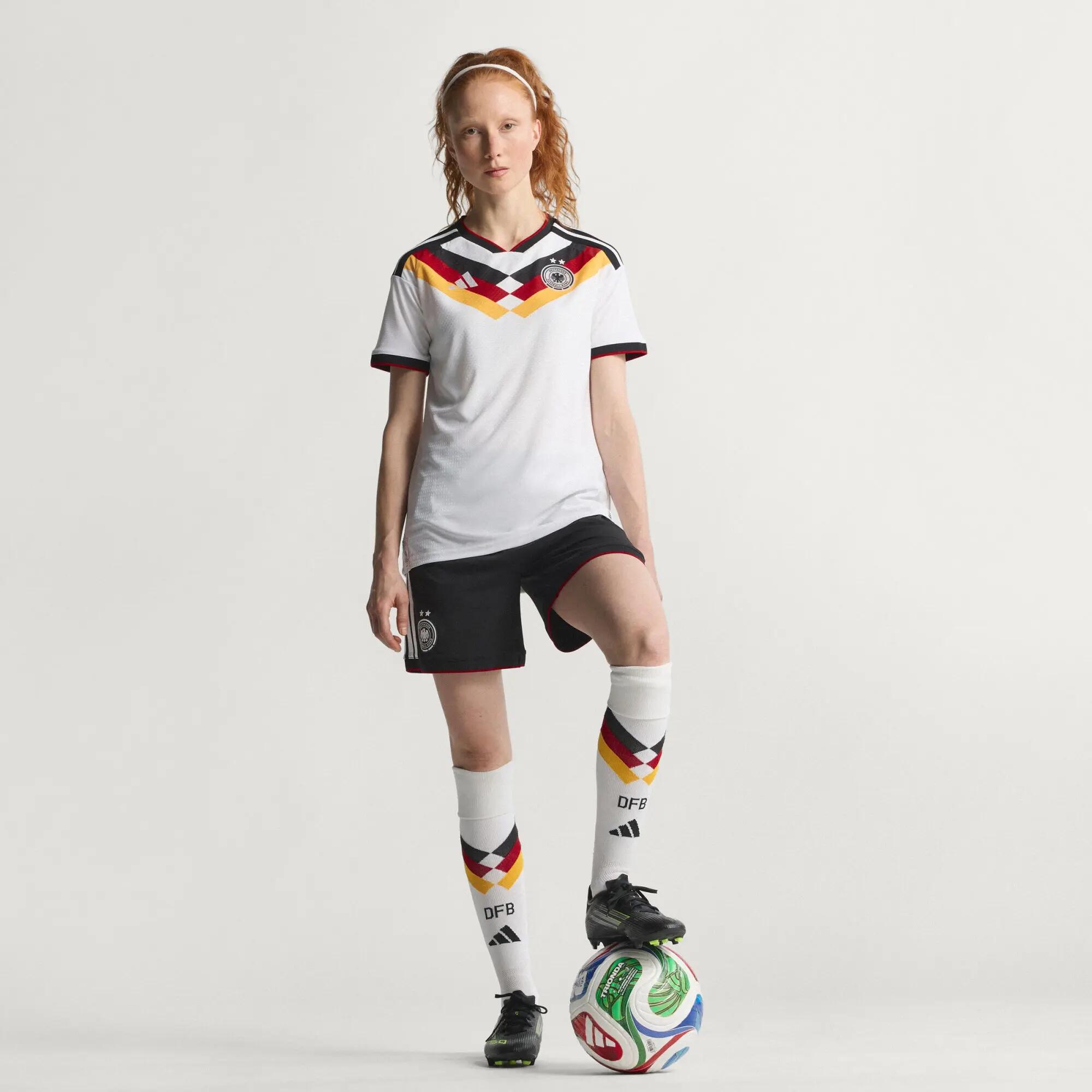 Maillot Allemagne 26 équipe féminine Domicile Authentique 11/16