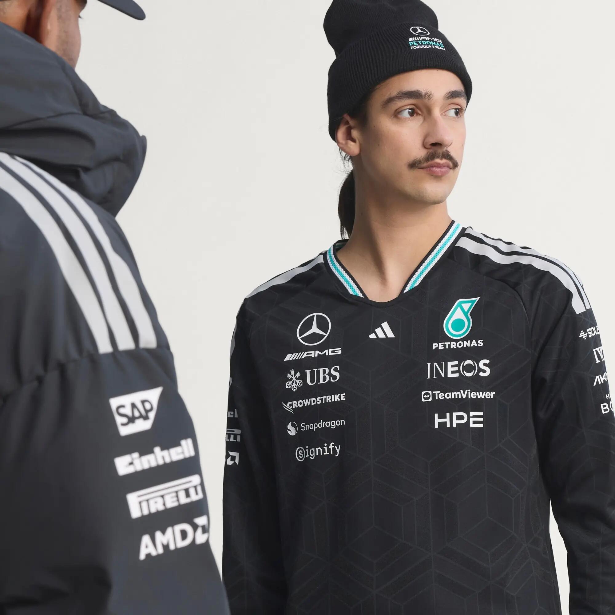 MERCEDES - AMG PETRONAS FORMULA 1 TEAM AUTHENTIC LANGÄRMELIGES FAHRERTRIKOT 11/15
