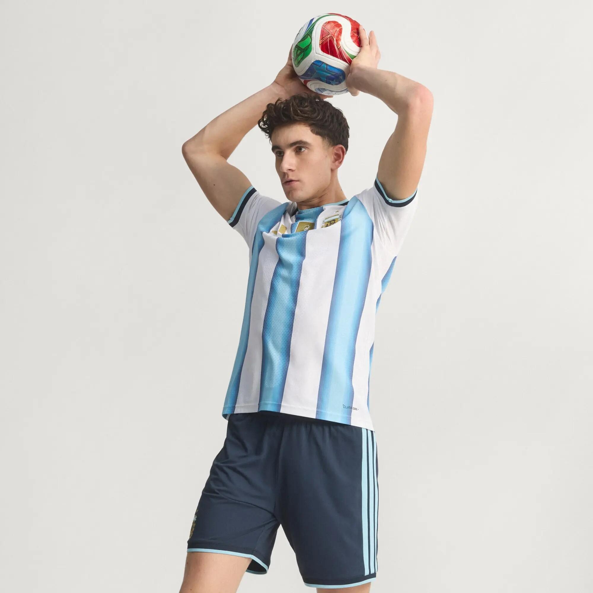 Maillot Domicile Argentine 26 Authentique 7/15