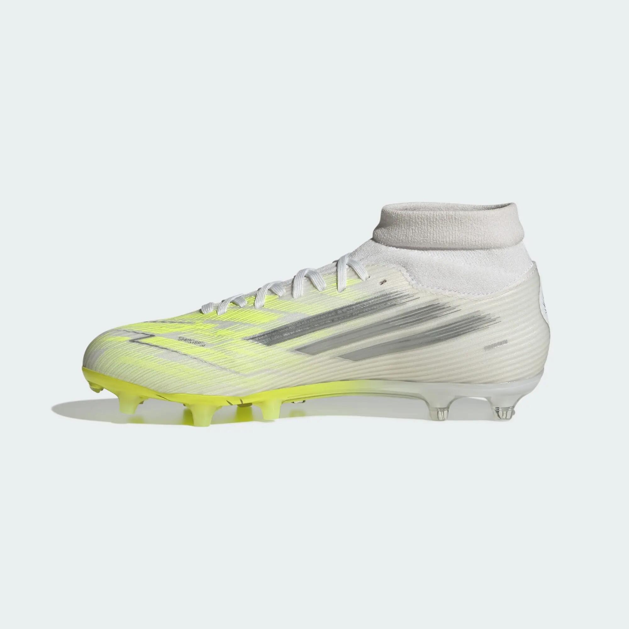 Buty piłkarskie dla kobiet F50 SPARKFUSION LEAGUE Mid Cut na naturalną / 8/8