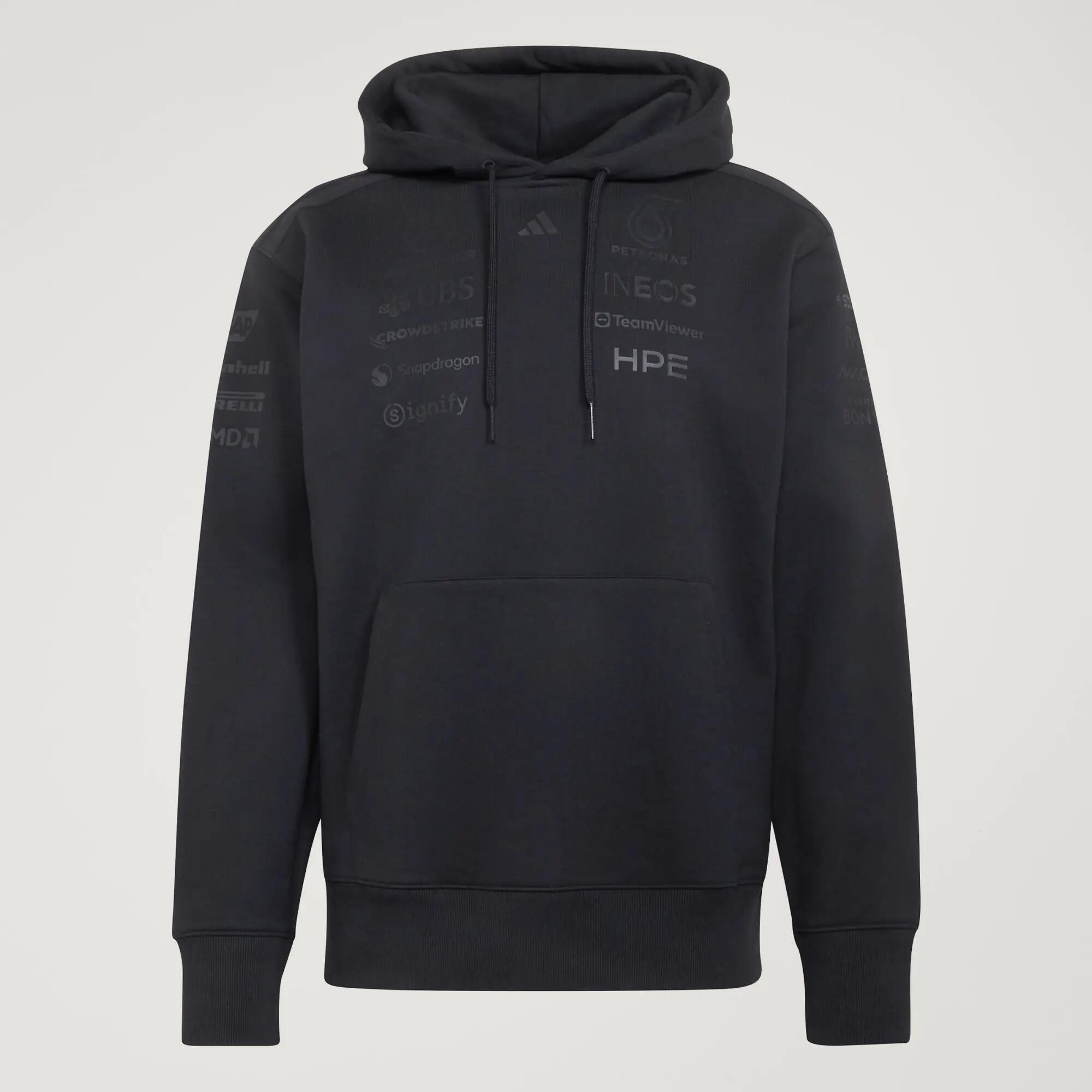 Mercedes - AMG Petronas Formula 1 Team Felpa con Cappuccio Night Driver Uomo 5/14