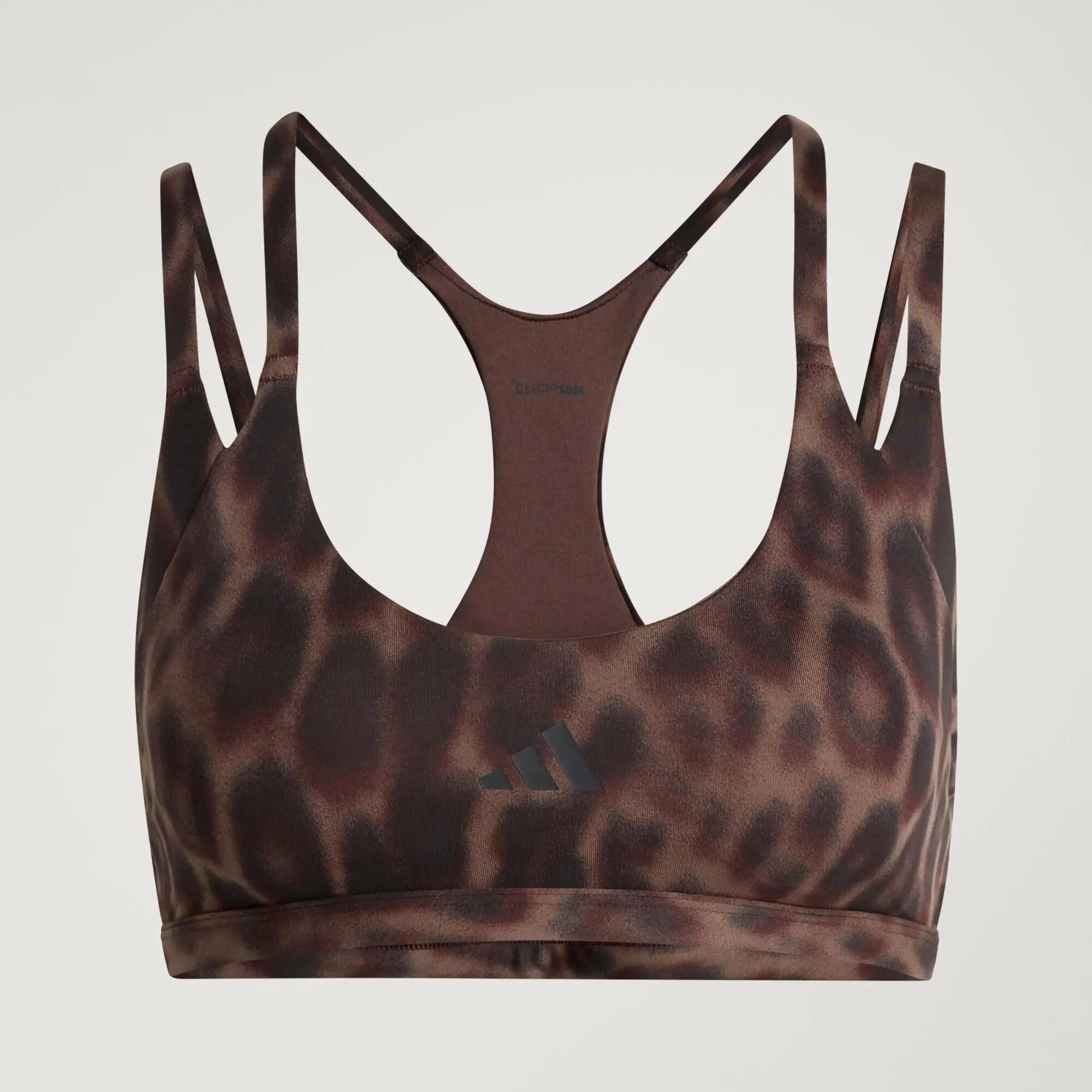 Sutiã de Sustentação Ligeira Optime Leopard Strappy 5/15
