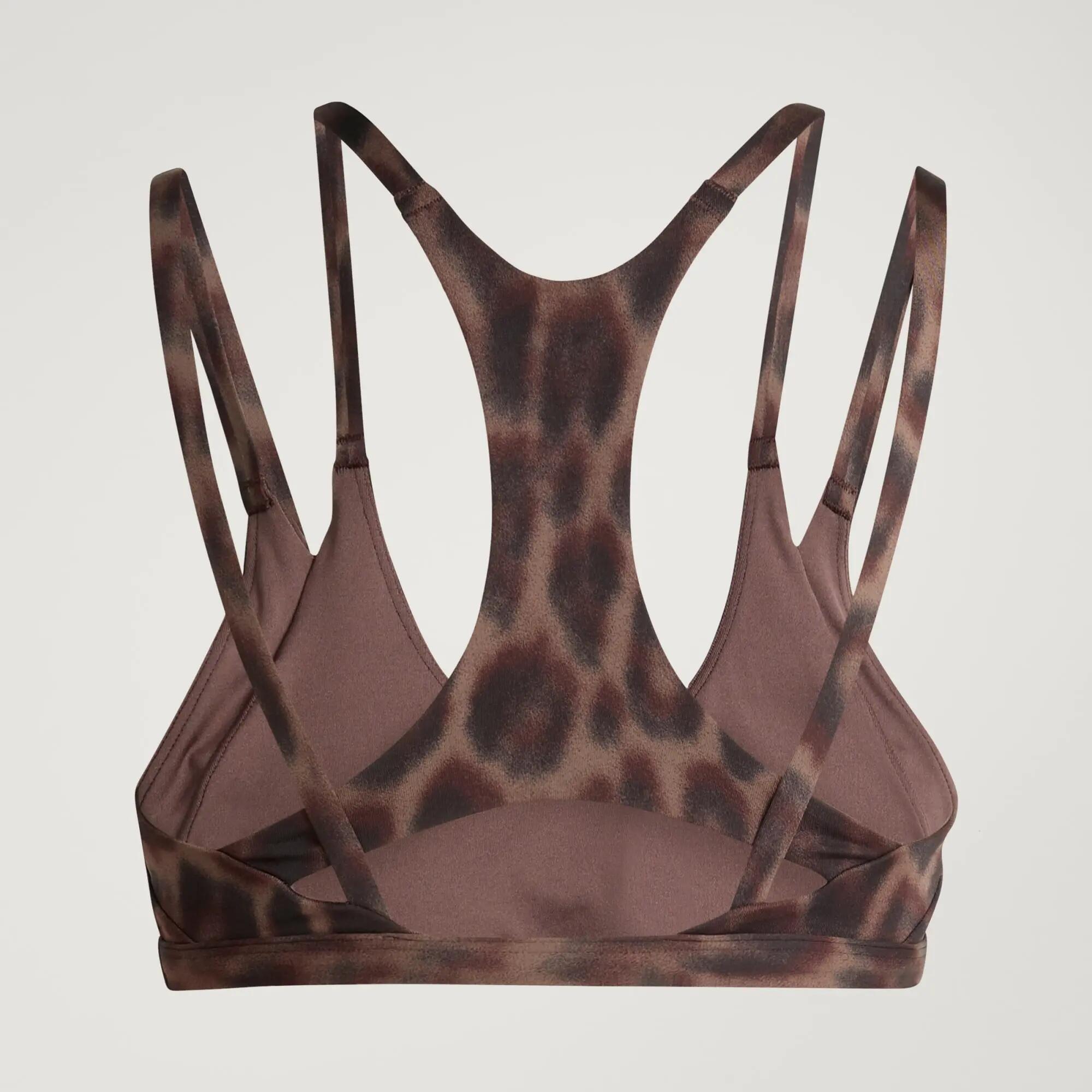 Sutiã de Sustentação Ligeira Optime Leopard Strappy 11/15