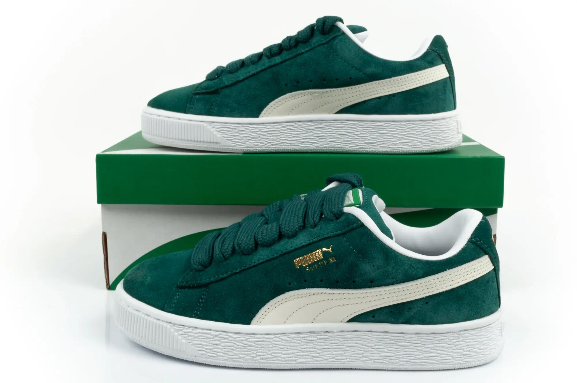 Dames Suède Trainers (Groen) 10/10