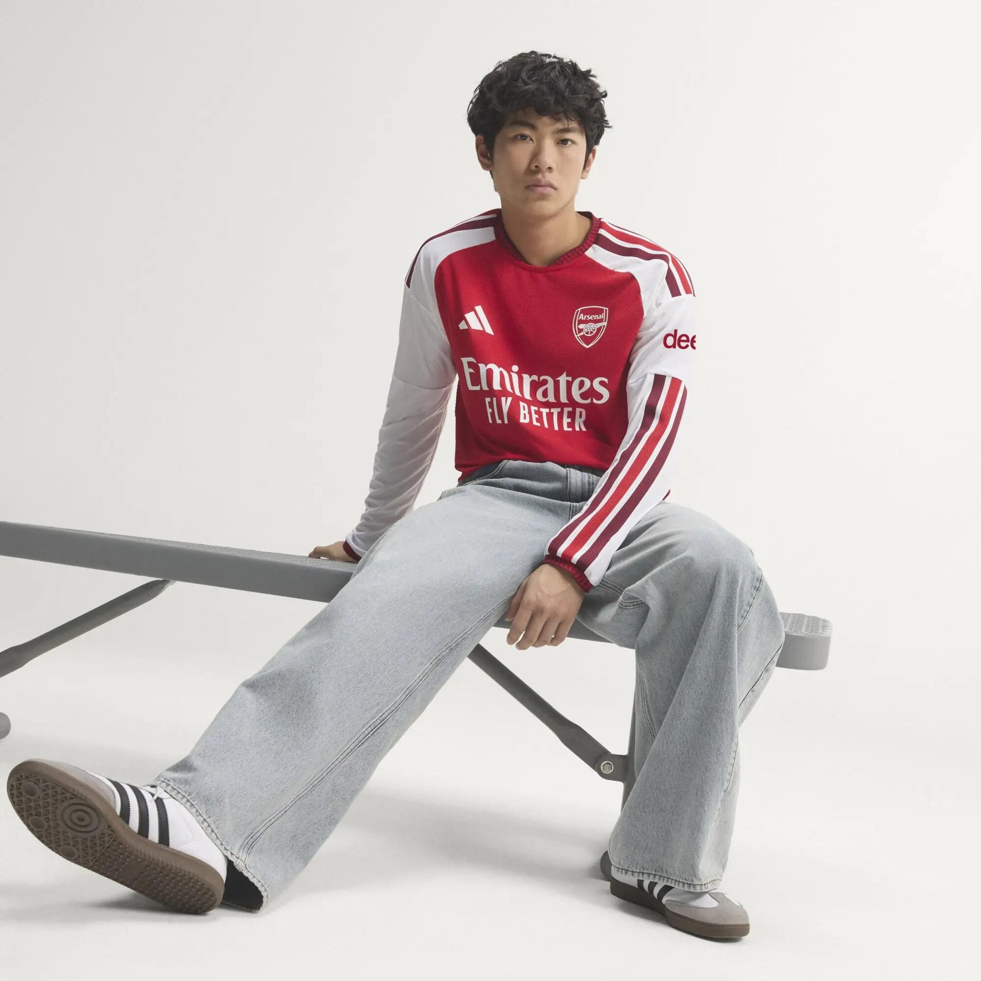 Maillot domicile Authentique manches longues Arsenal FC 2026/27 7/15