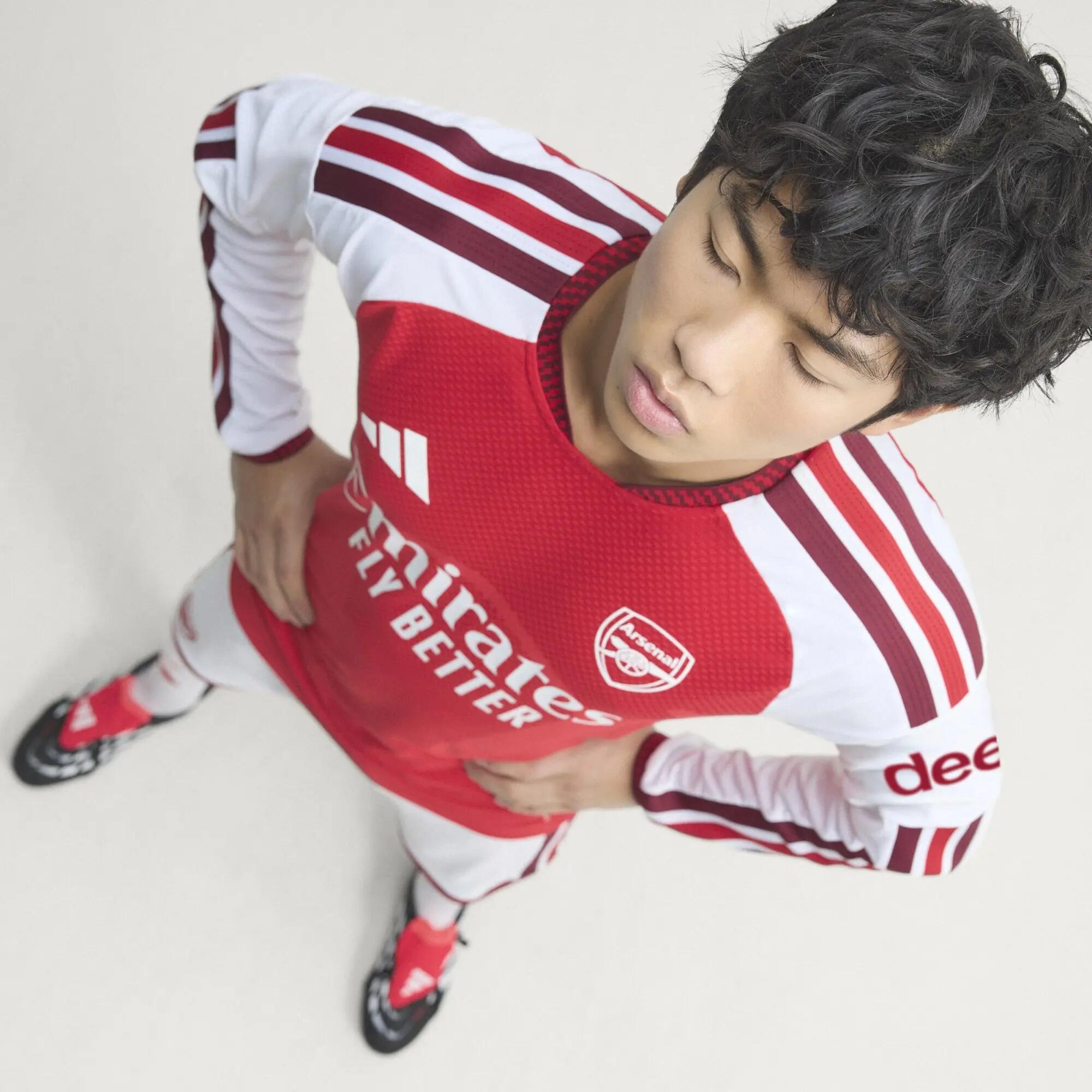 Maillot domicile Authentique manches longues Arsenal FC 2026/27 13/15