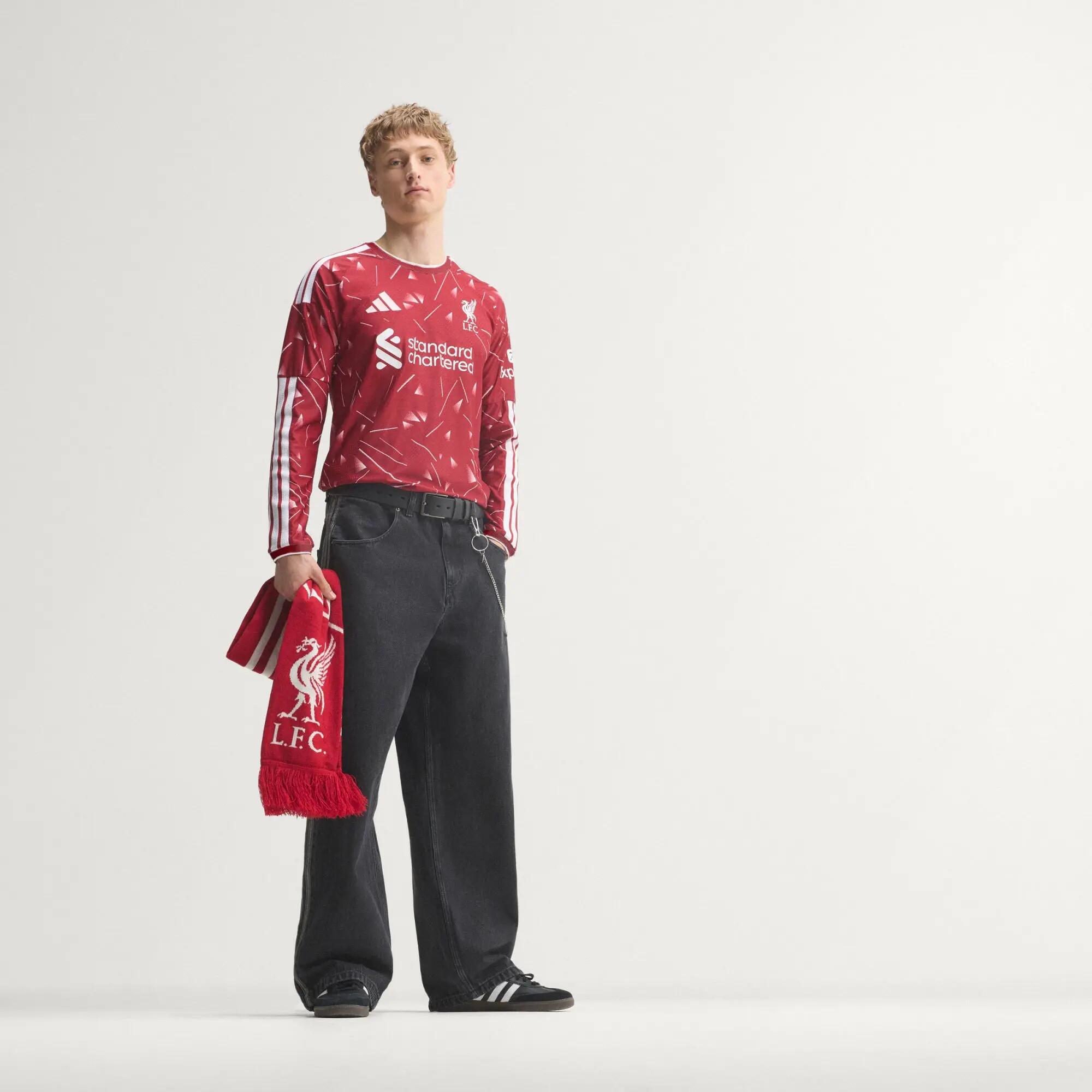 Maglia a maniche lunghe Home Authentic Liverpool FC 26/27 6/15