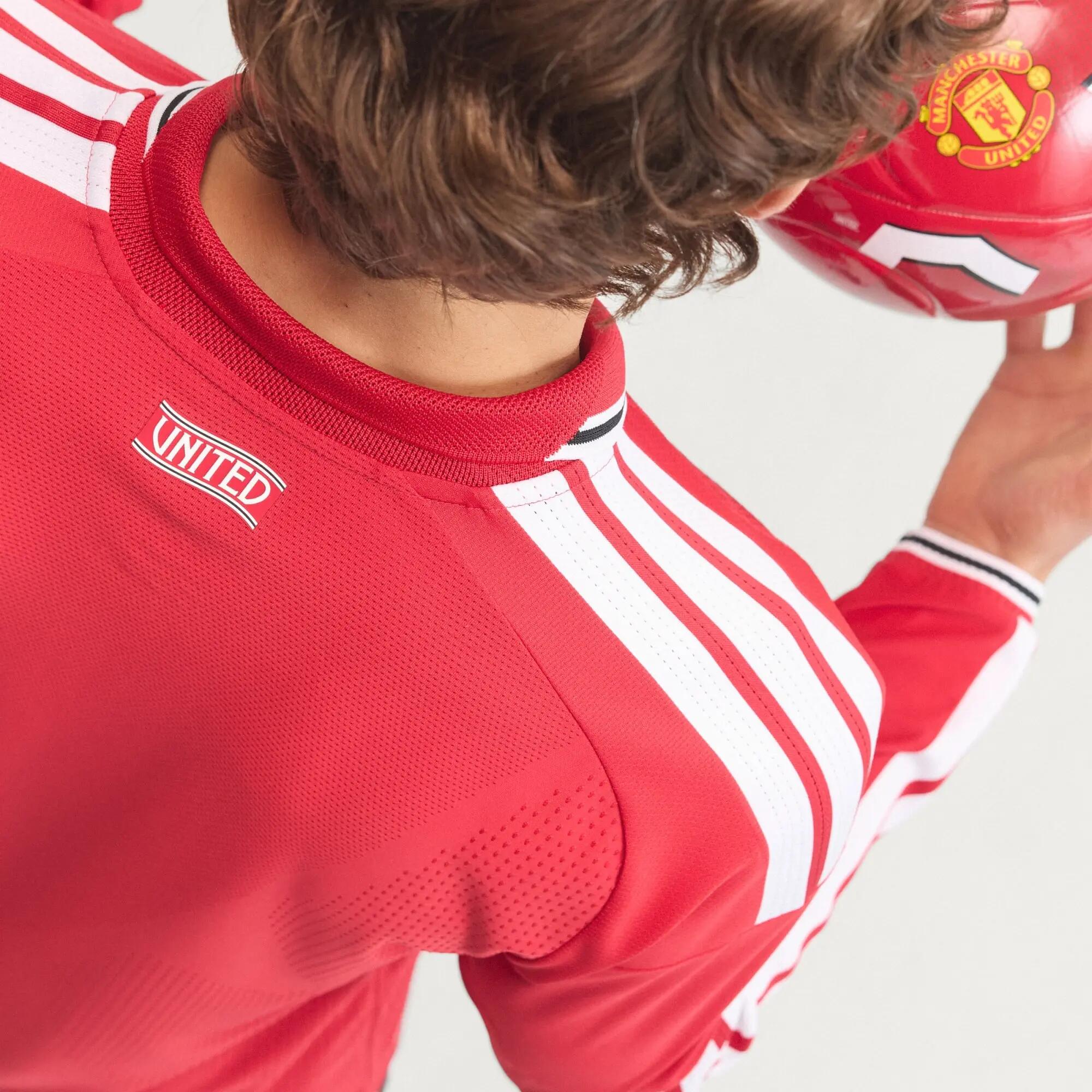 Maillot manches longues Domicile Manchester United 26/27 Authentique 9/13