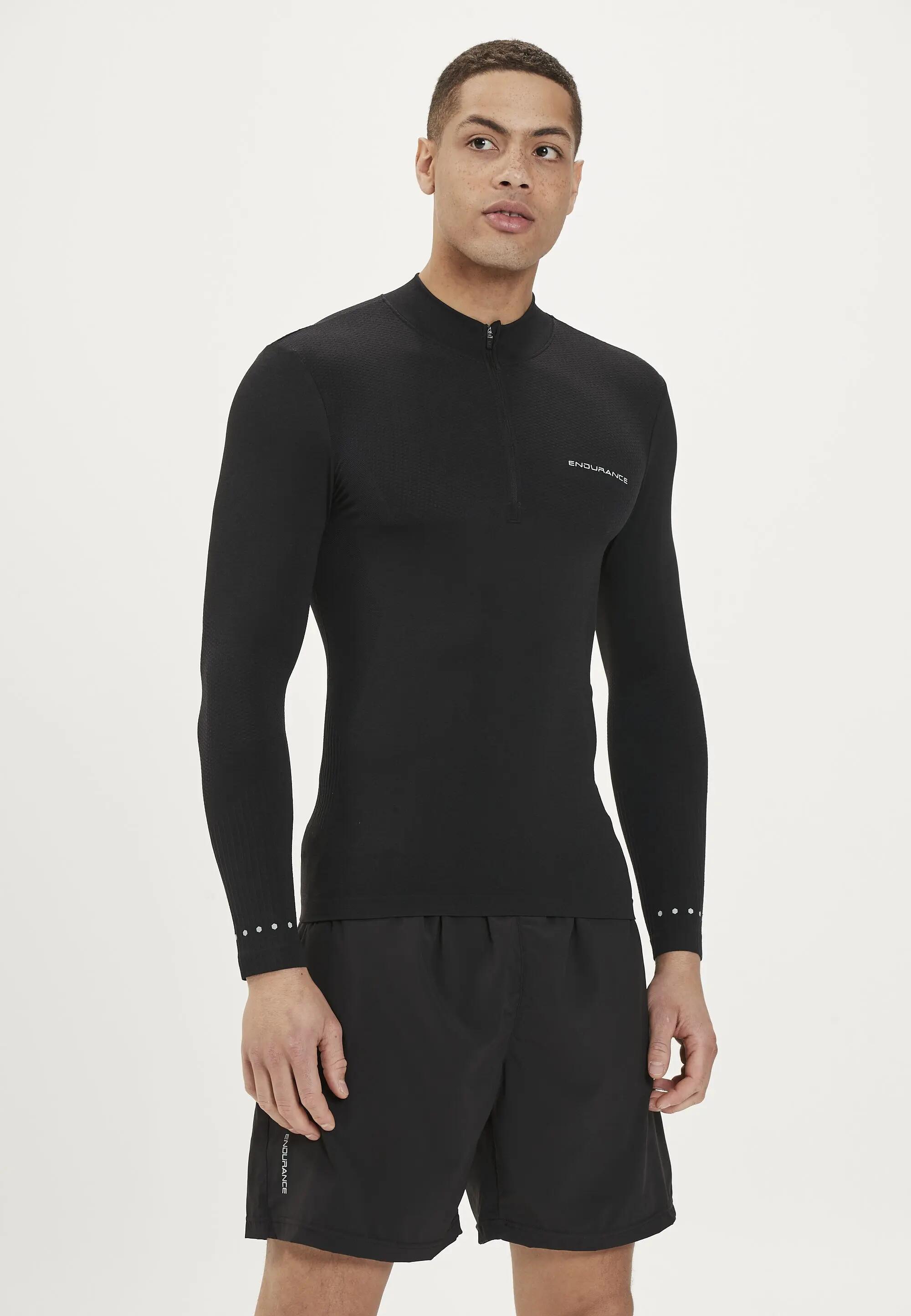 Camisola interior de manga longa com zip de 1/4 Endurance Jaro 2/5