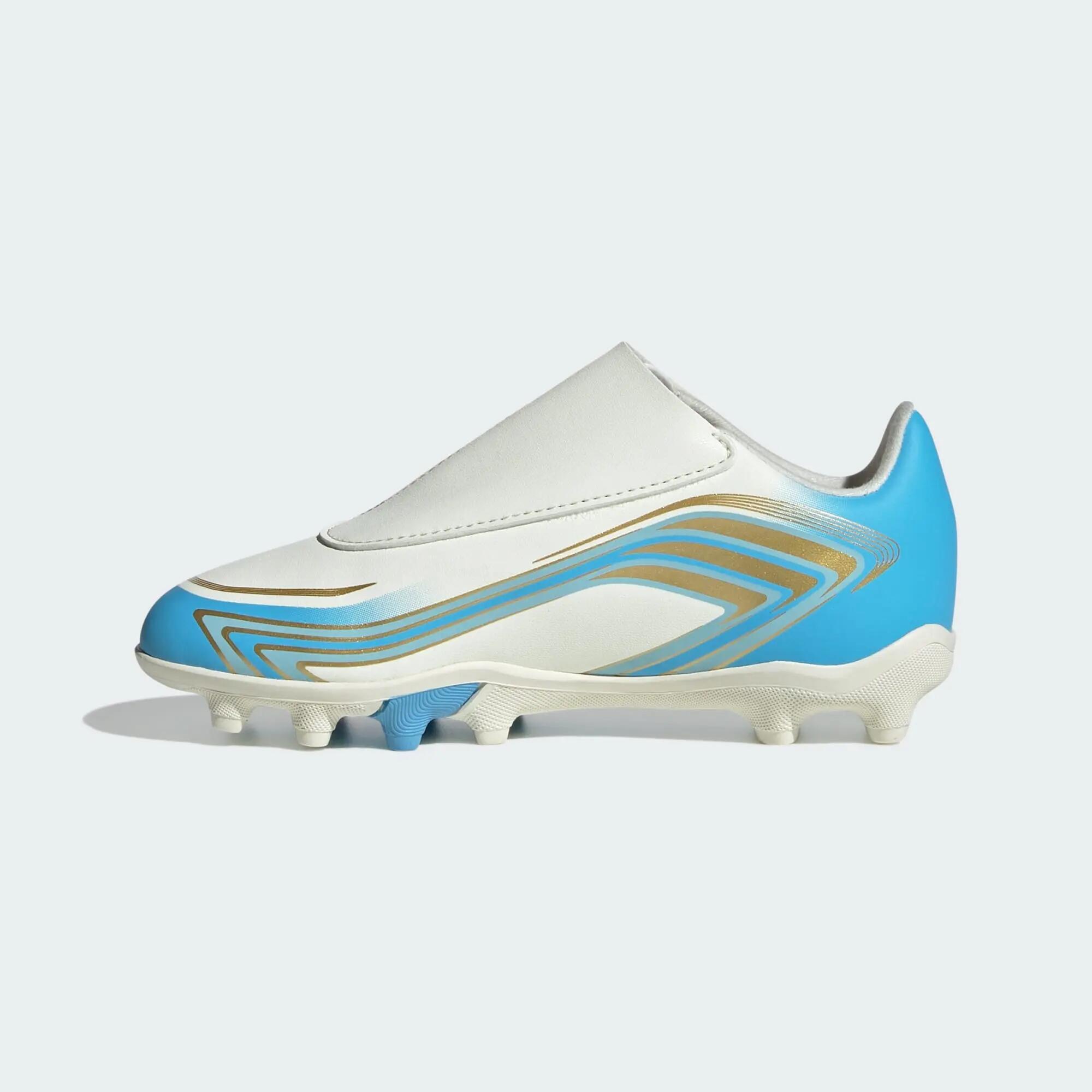 Buty piłkarskie F50 Messi Club z zapięciem na rzep na twardą nawierzchnię (FG) / 8/8