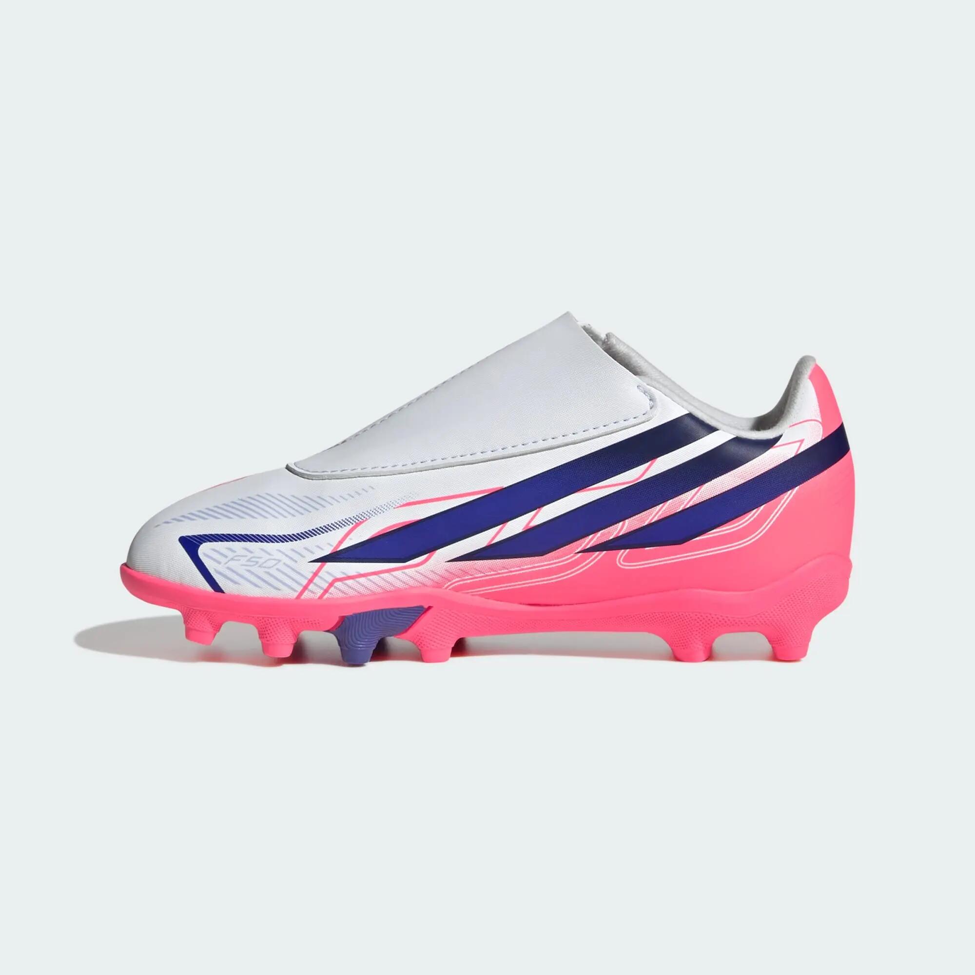F50 Hyperfast Club Kids Fußballschuh, Naturrasen/Gemischte Böden, 8/8