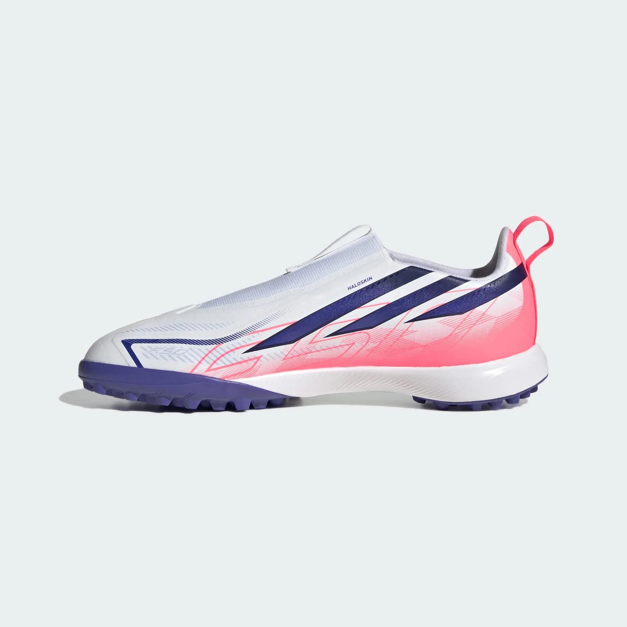 Sapatilhas de Futebol F50 Hyperfast League Sem Atacadores para Relva (Criança) 8/8