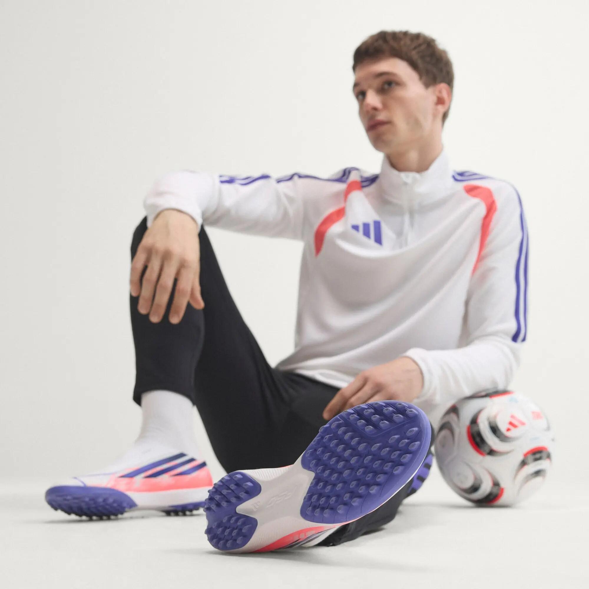 Scarpe da calcio F50 Hyperfast League Laceless Turf 6/15
