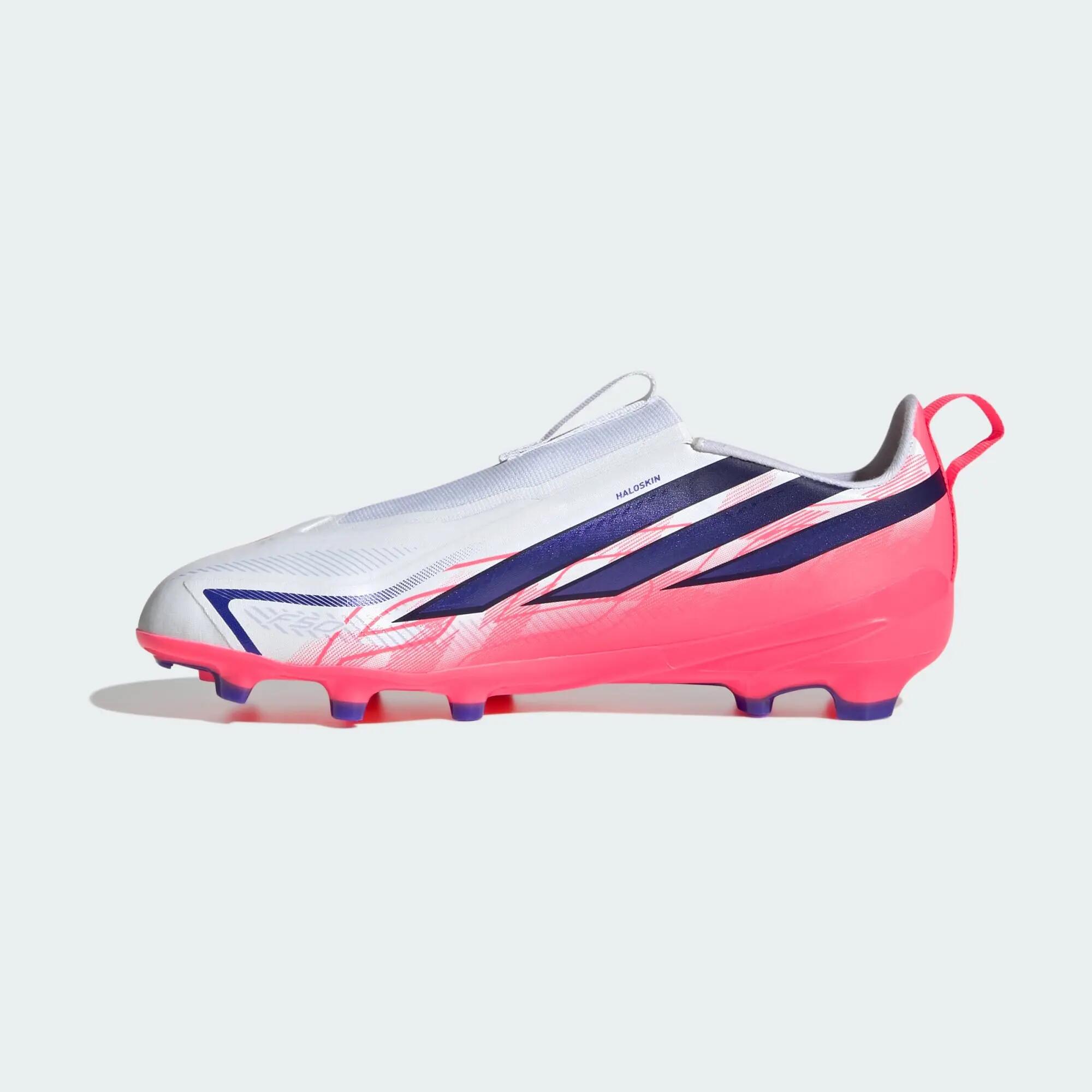 Bota de fútbol sin cordones F50 Hyperfast League césped natural seco 8/8