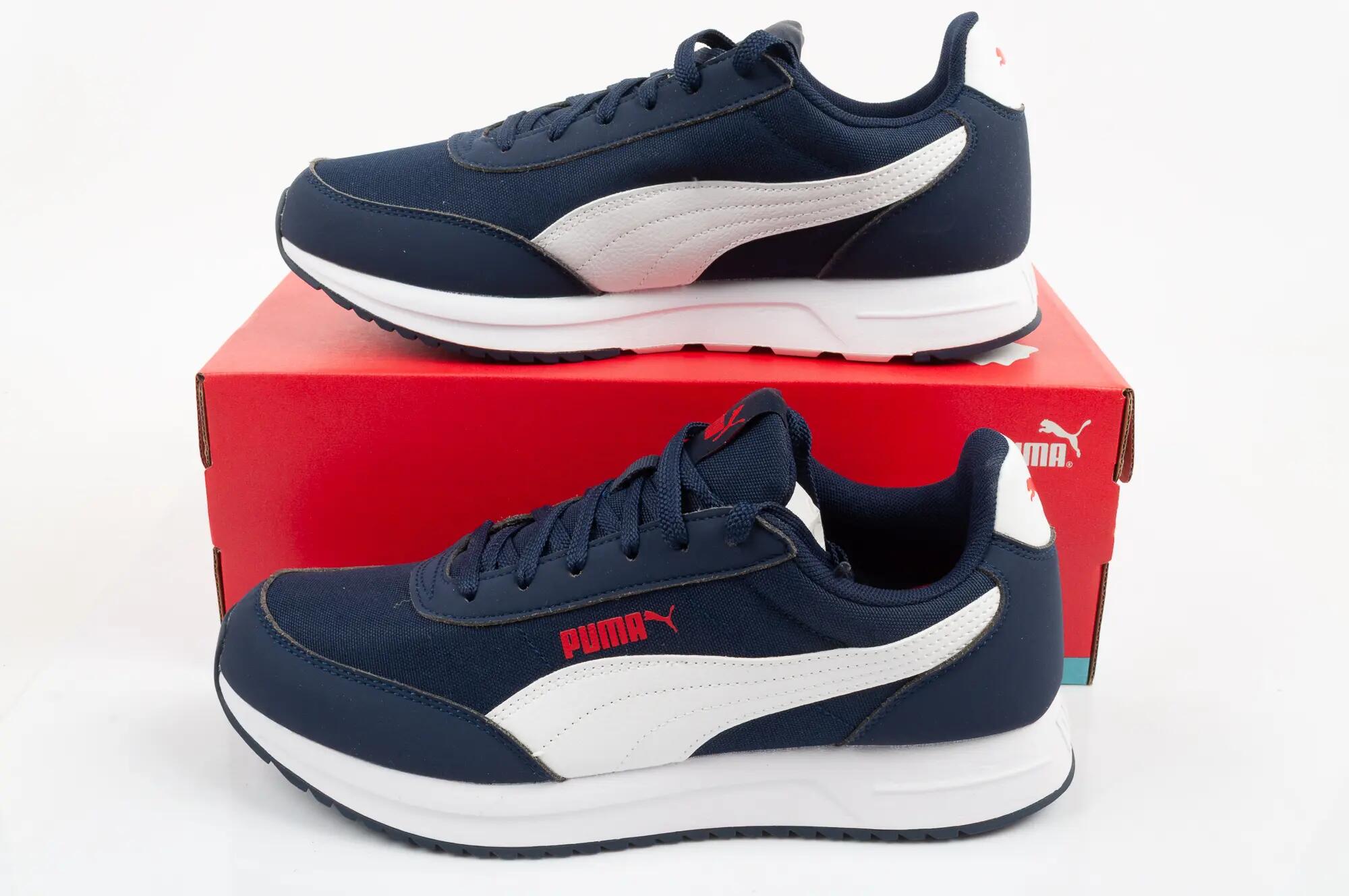 Sneakersy unisex R78 Lightwind PUMA Navy Red White Blue 10/10