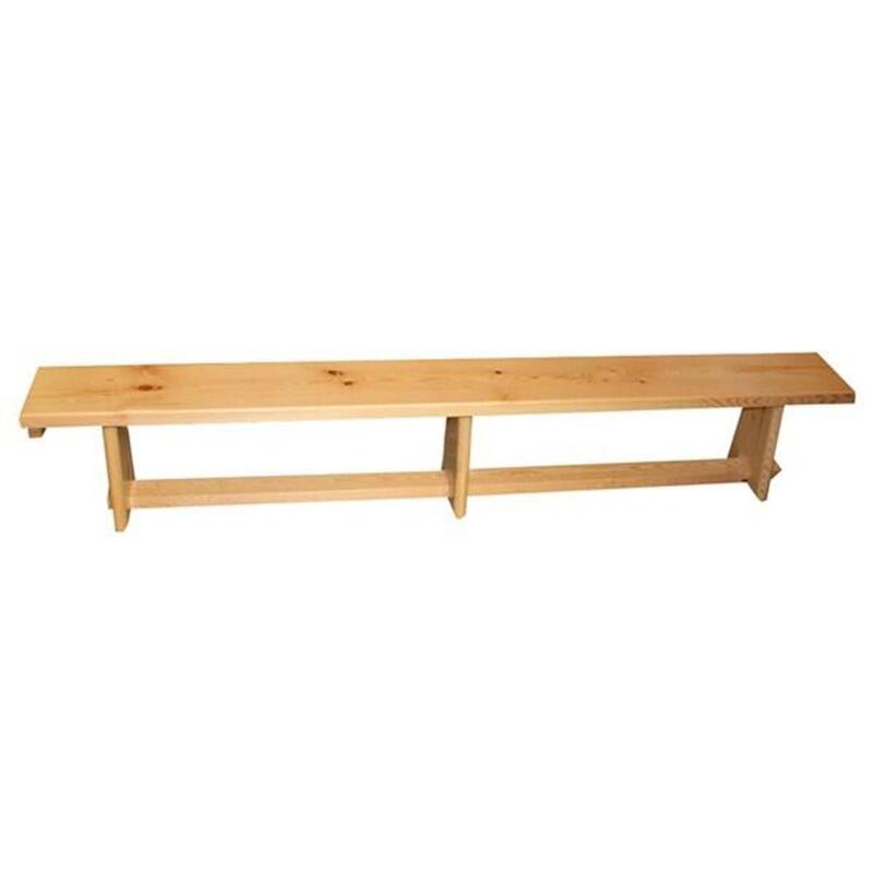 BANCO SUECO DE MADERA 200x22x34 CMTS