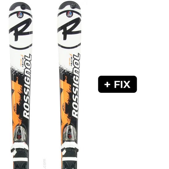 Reconditionné - ROSSIGNOL RADICAL J + ROSSIGNOL COMP J 4.5 - Très bon état