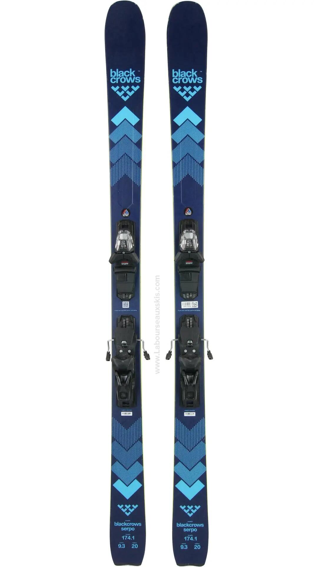 Reconditionné - BLACK CROWS SERPO RT + SALOMON M12 GW - Très bon état 2/3