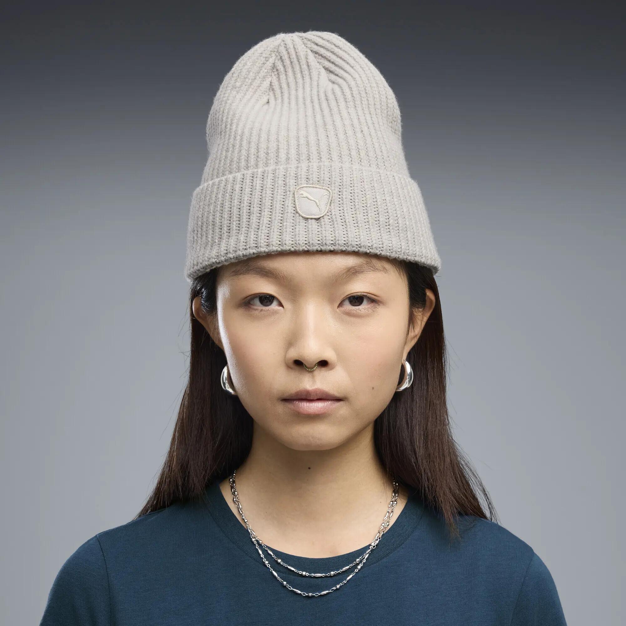 Gorro beanie de corona media PUMA Cat Patch PUMA 2/3