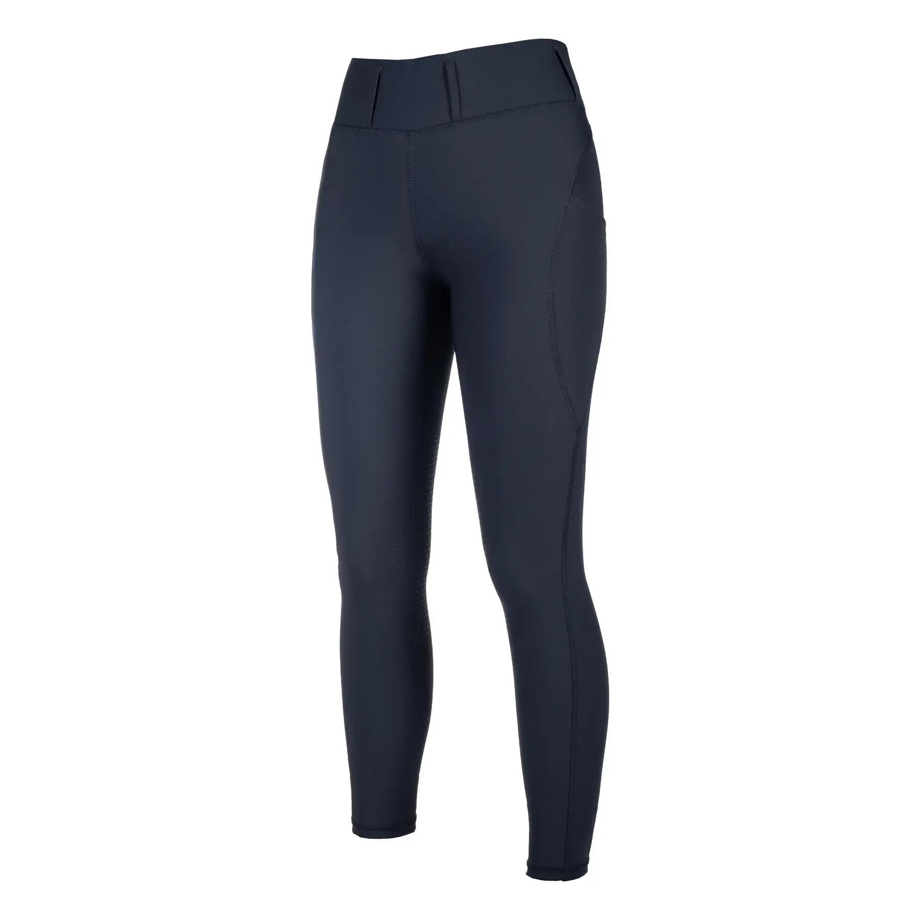 Damskie legginsy jeździeckie o średniej przyczepności HKM Jil High Waist 3/3