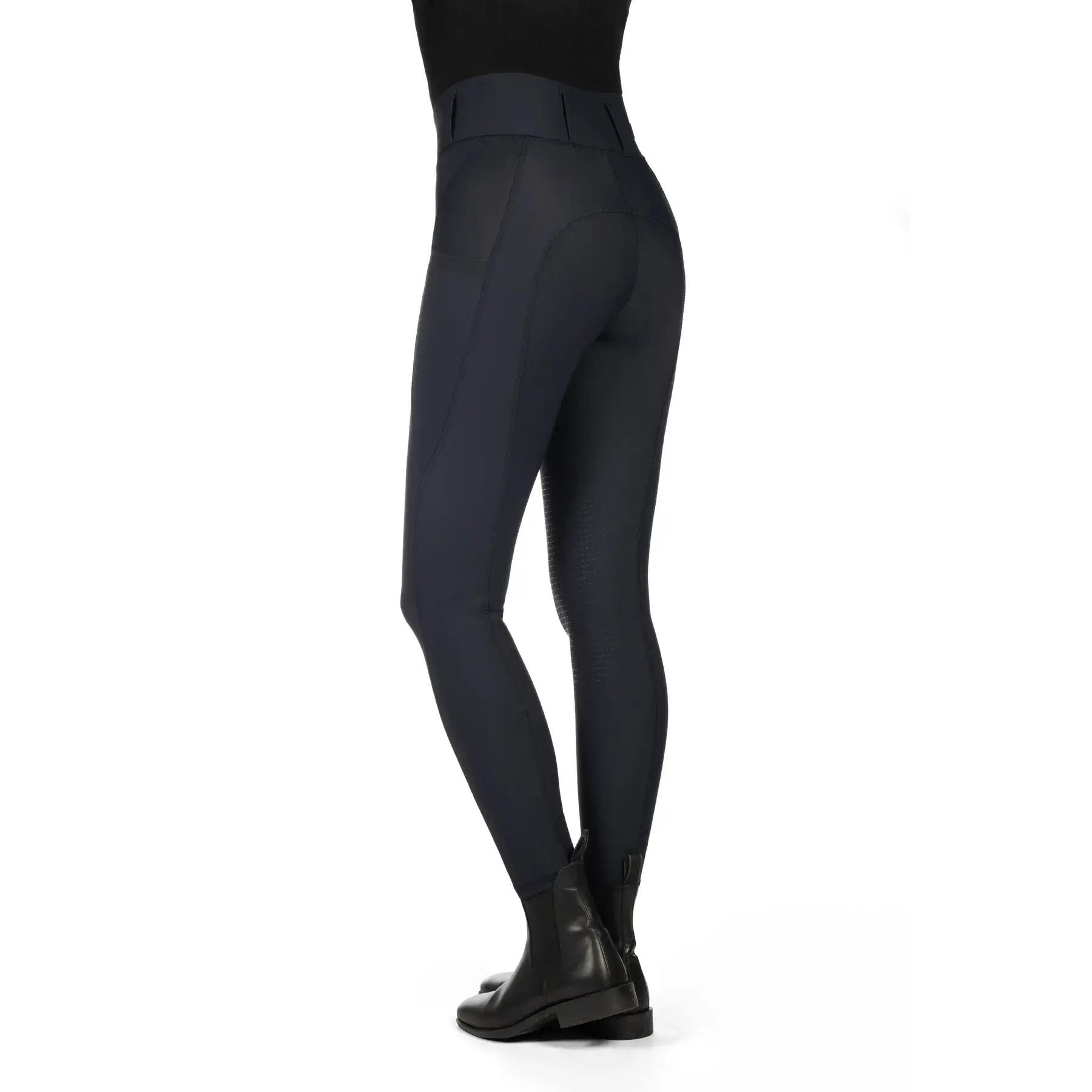 Malla de equitación de agarre medio para mujer HKM Jil High Waist 5/5