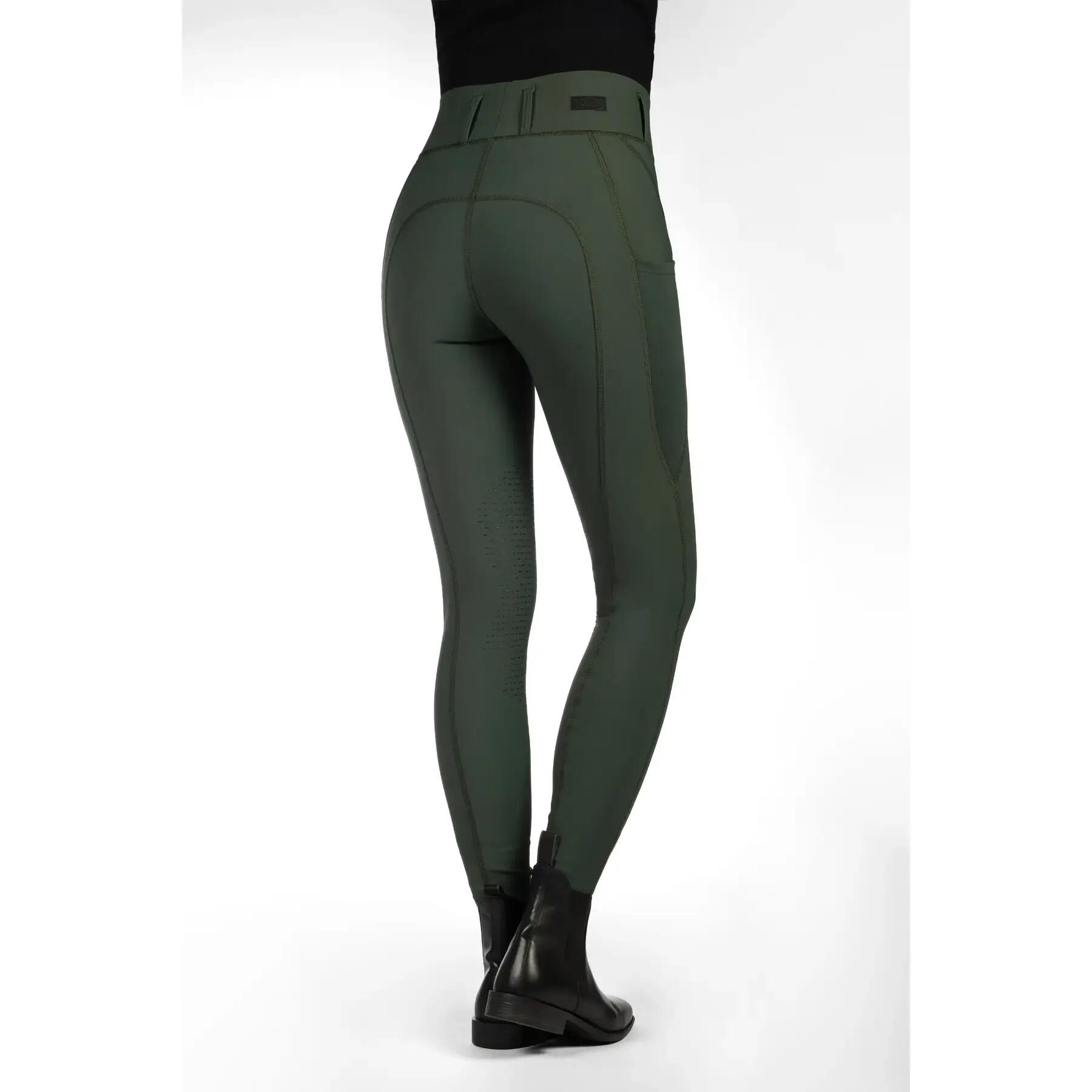 Malla de equitación de agarre medio para mujer HKM Jil High Waist 5/5