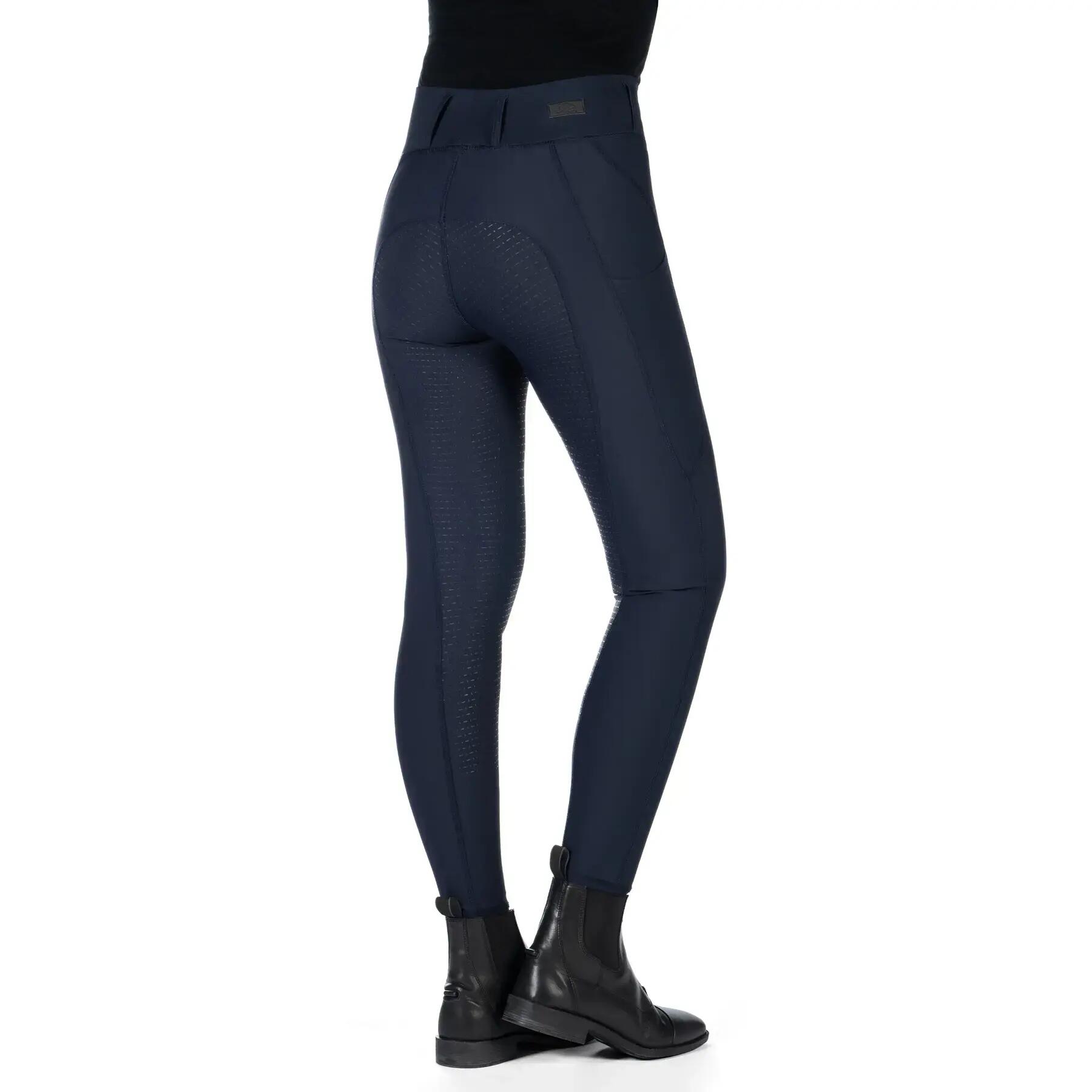 Legging de equitación full grip mujer HKM Jil High Waist 4/5