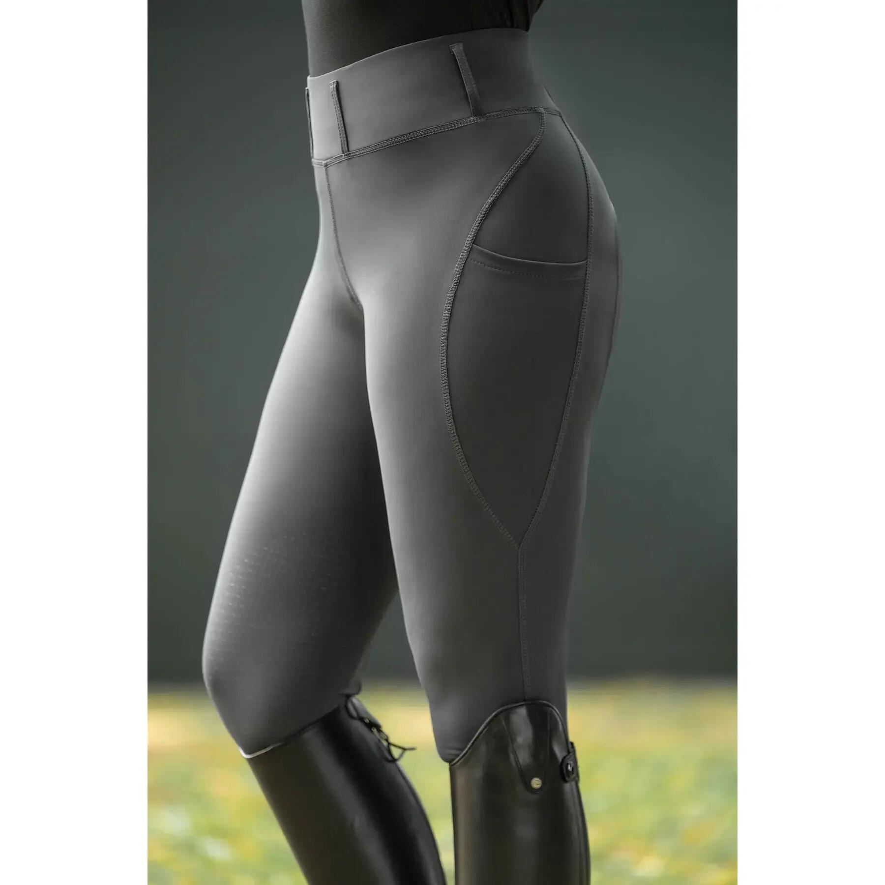 Dameslegging met middengrip HKM Jil High Waist 3/5