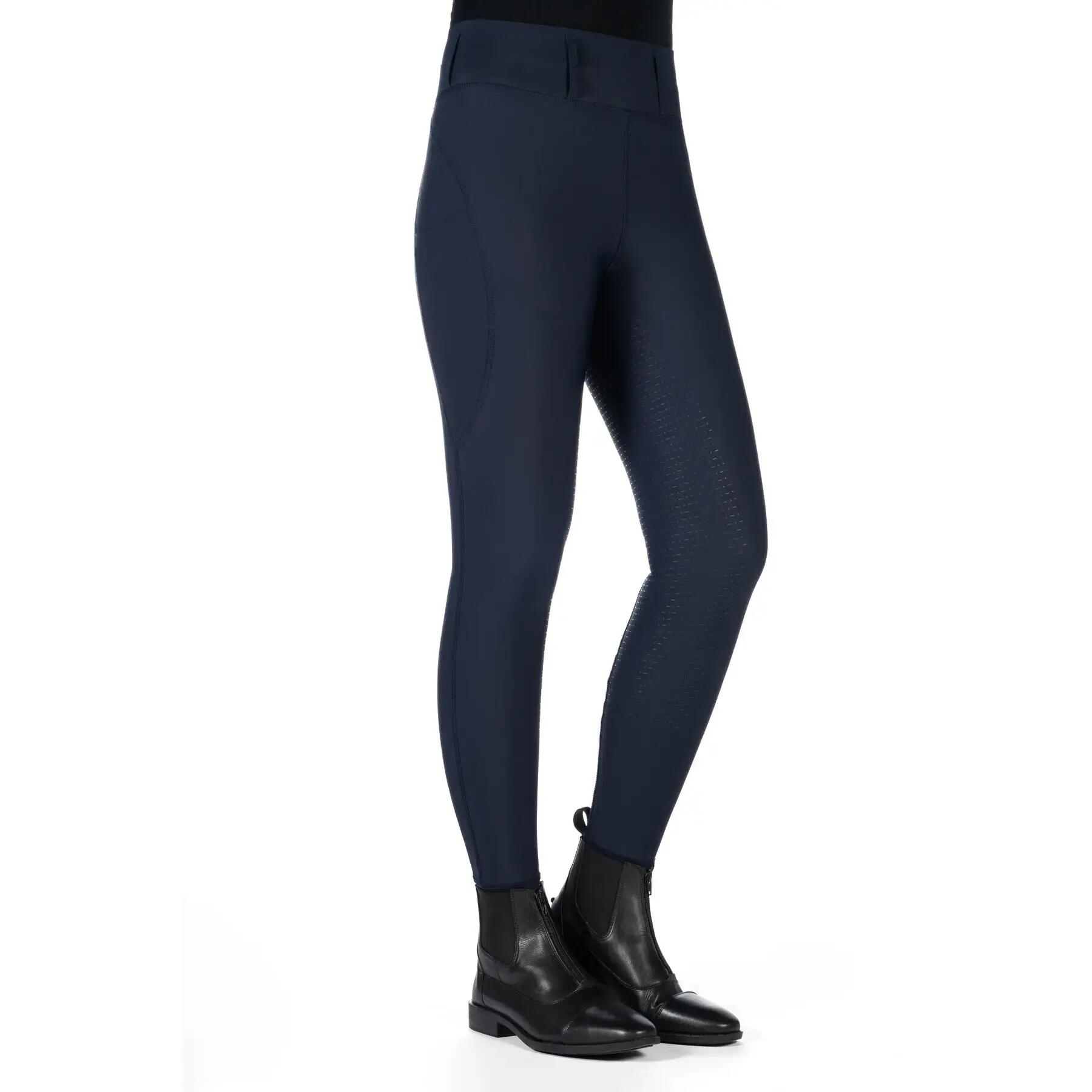 Legging de equitación full grip mujer HKM Jil High Waist 2/5