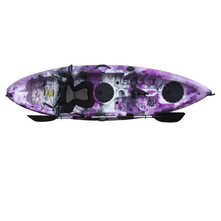 Cambridge Kayak Zander Single sit on top kayak Purple Camo 3/6