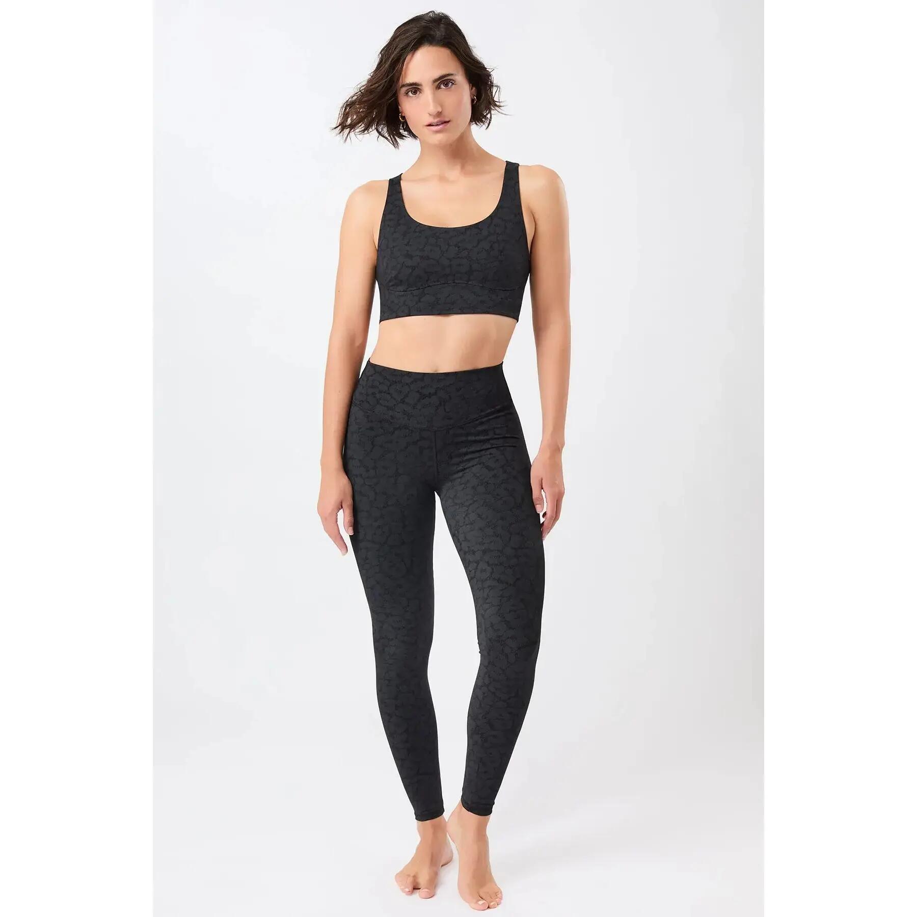 Legging imprimé monochrome femme Mandala 2/5