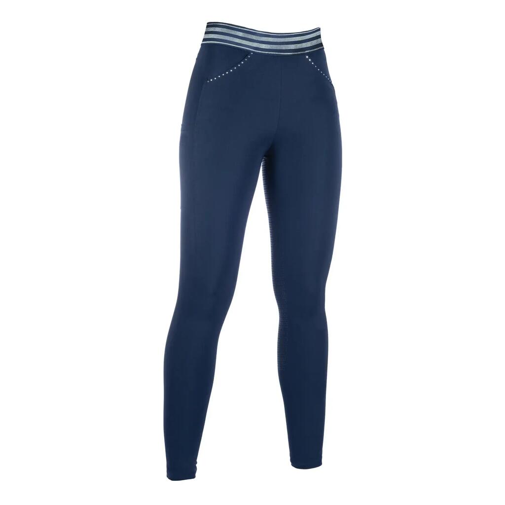 Women's full grip riding leggings HKM Pull on